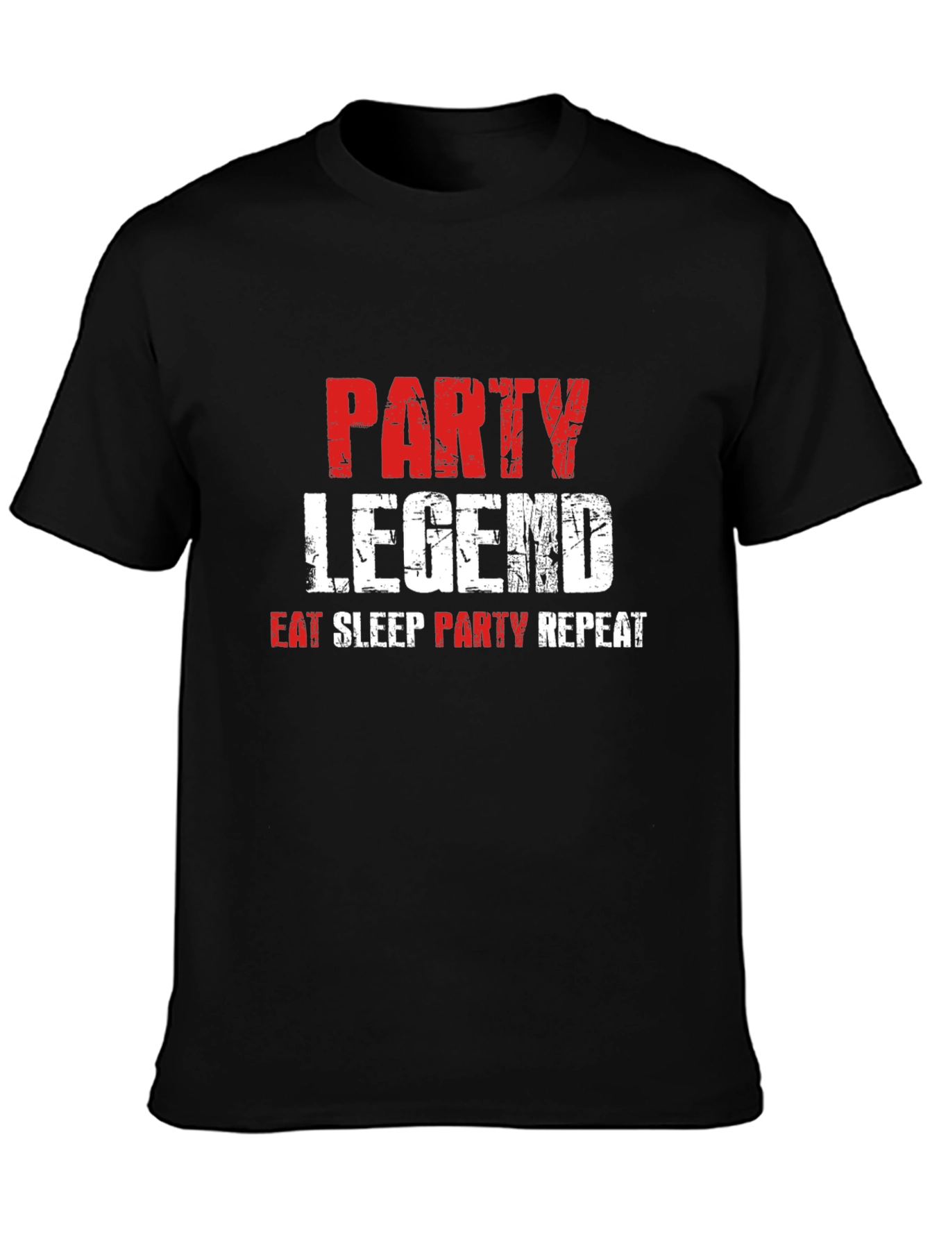 Party Legend Graphic Tee - Black T-Shirt