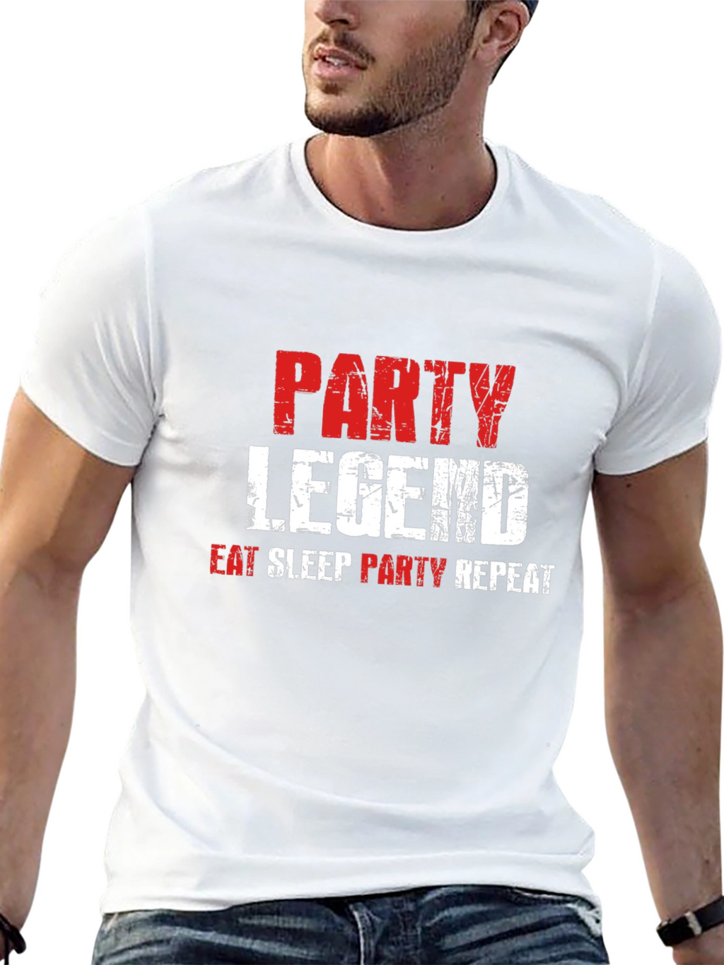 Party Legend Graphic Tee - Black T-Shirt