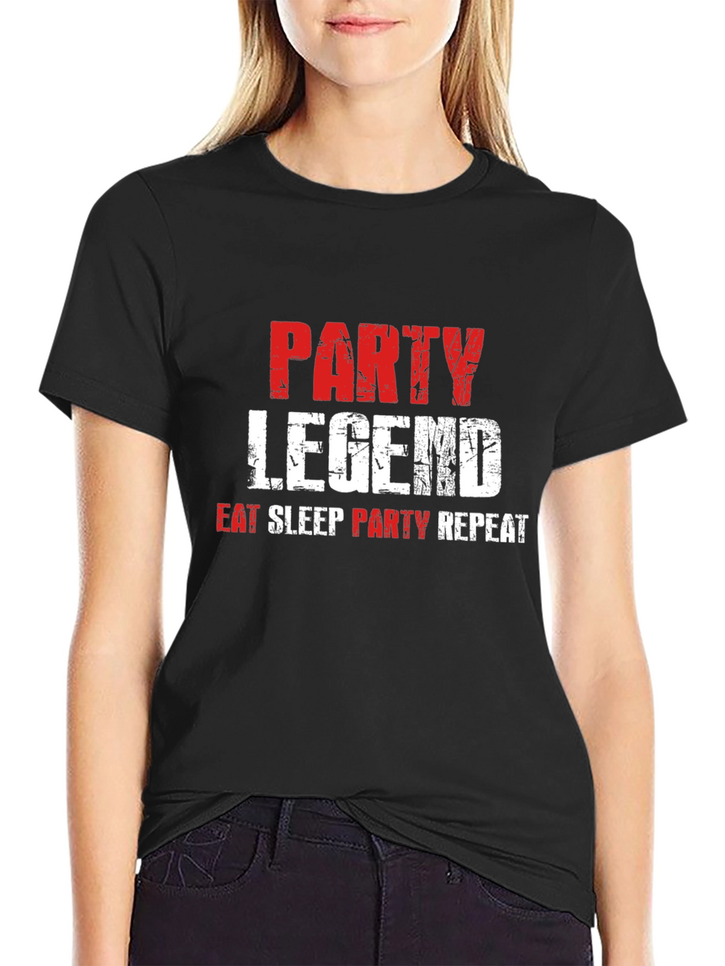 Party Legend Graphic Tee - Black T-Shirt