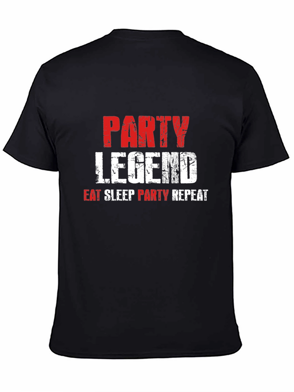 Party Legend Graphic Tee - Black T-Shirt