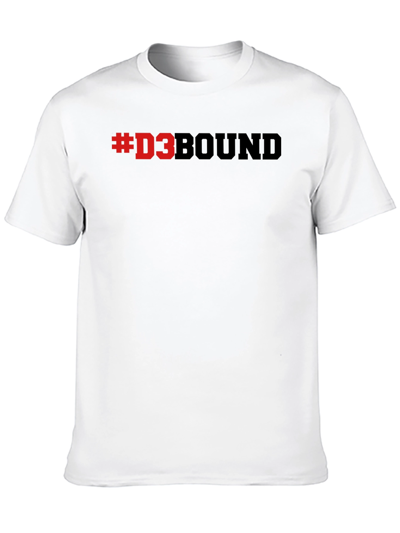 D3 Bound T-Shirt - Collegiate Division III Supporter Tee