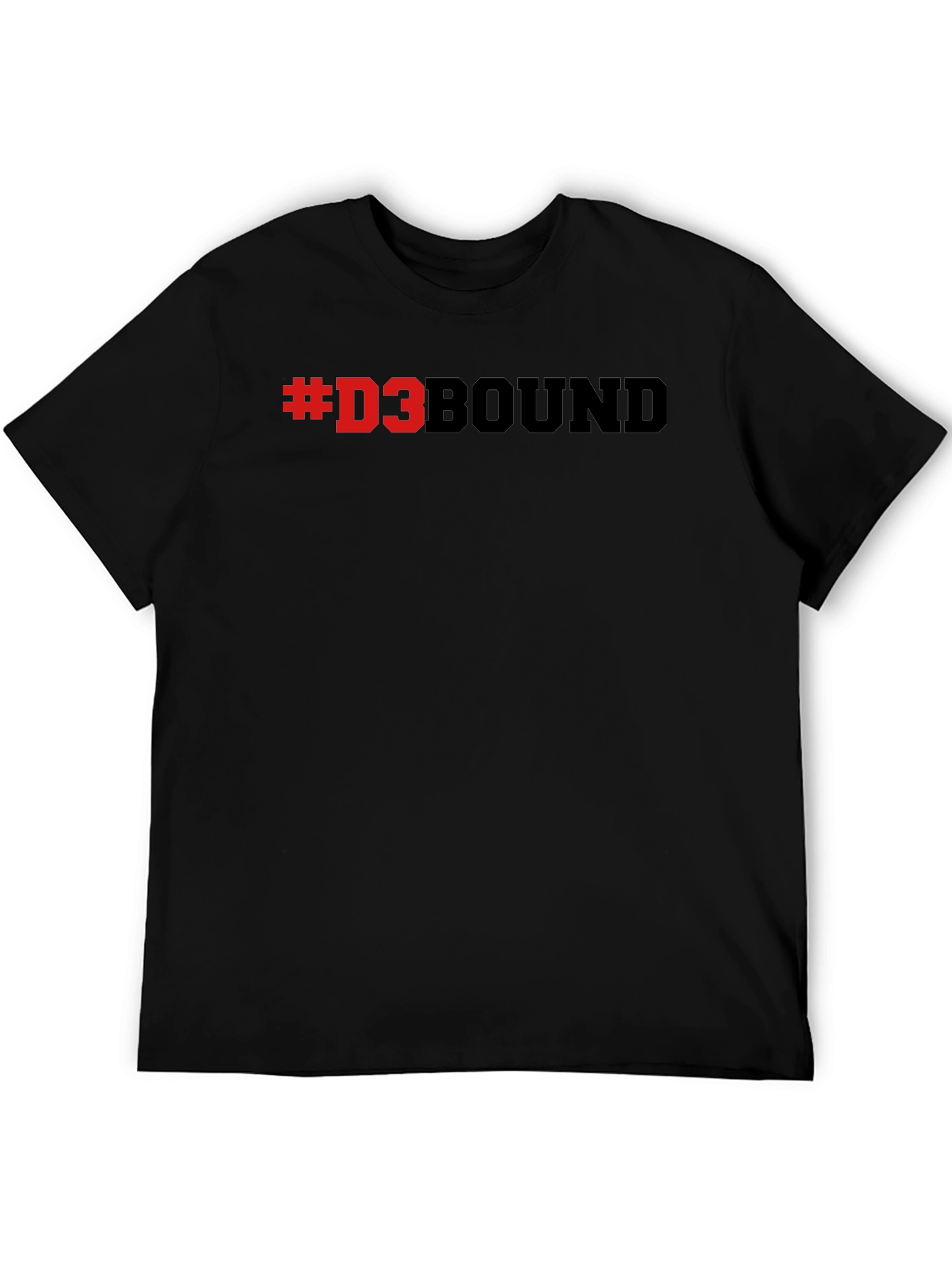 D3 Bound T-Shirt - Collegiate Division III Supporter Tee