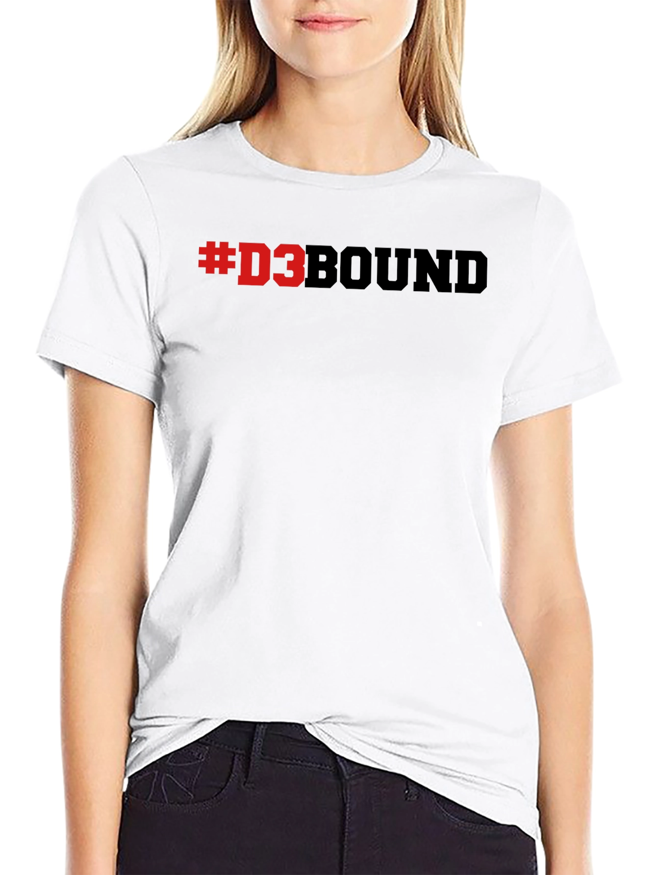 D3 Bound T-Shirt - Collegiate Division III Supporter Tee