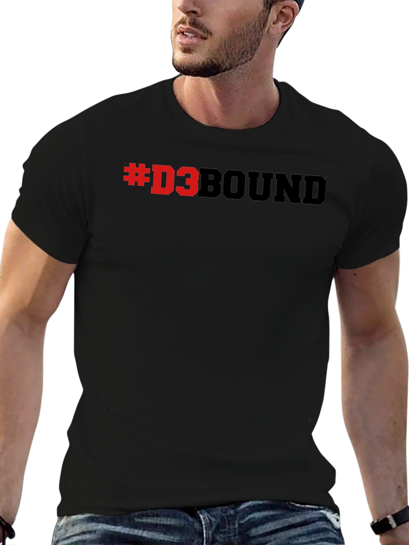 D3 Bound T-Shirt - Collegiate Division III Supporter Tee
