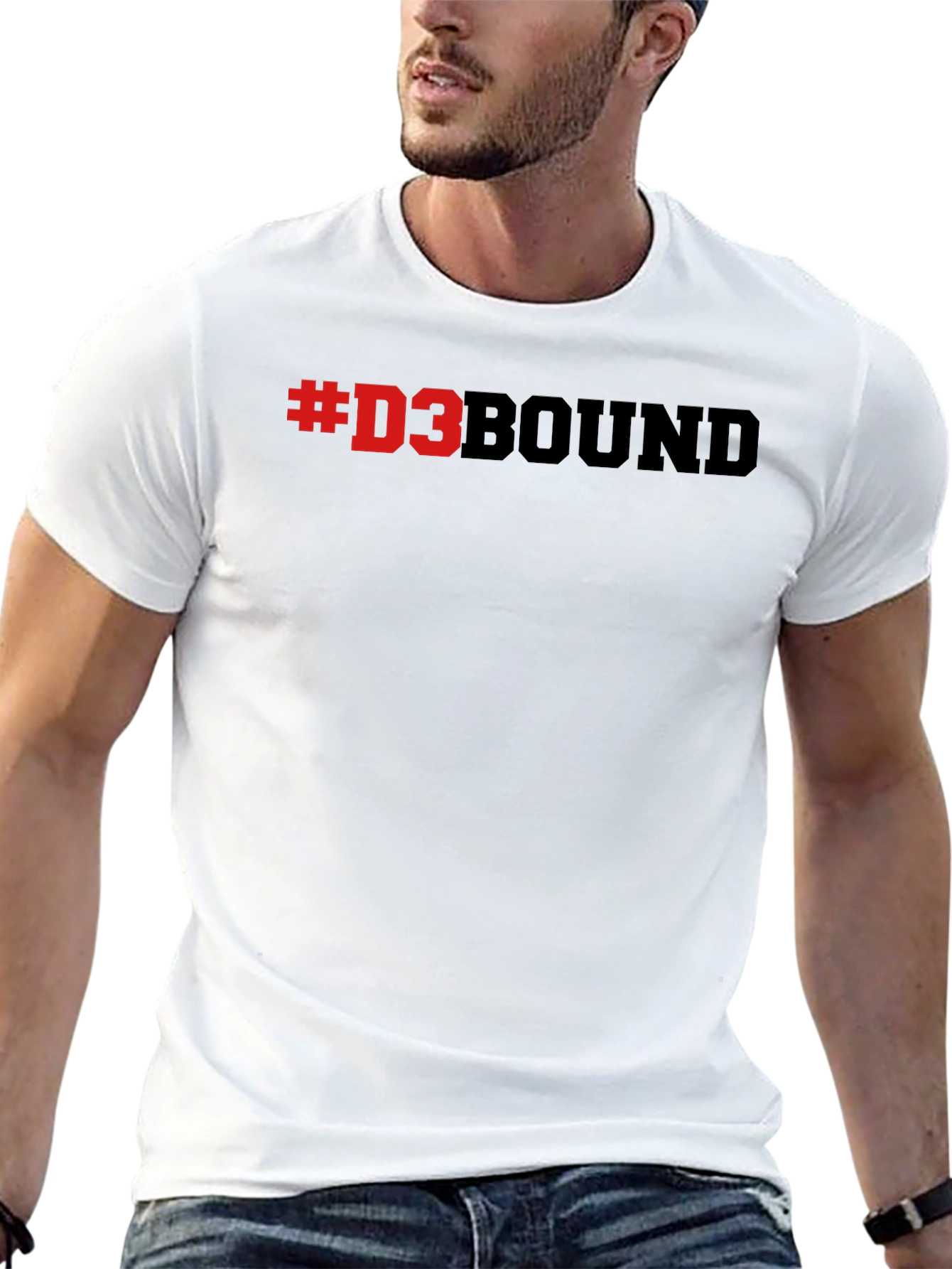 D3 Bound T-Shirt - Collegiate Division III Supporter Tee