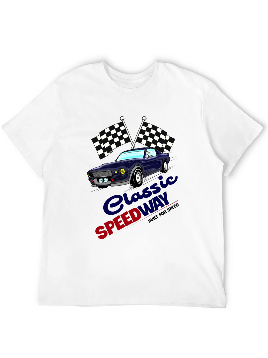 Classic Speedway Car T-Shirt