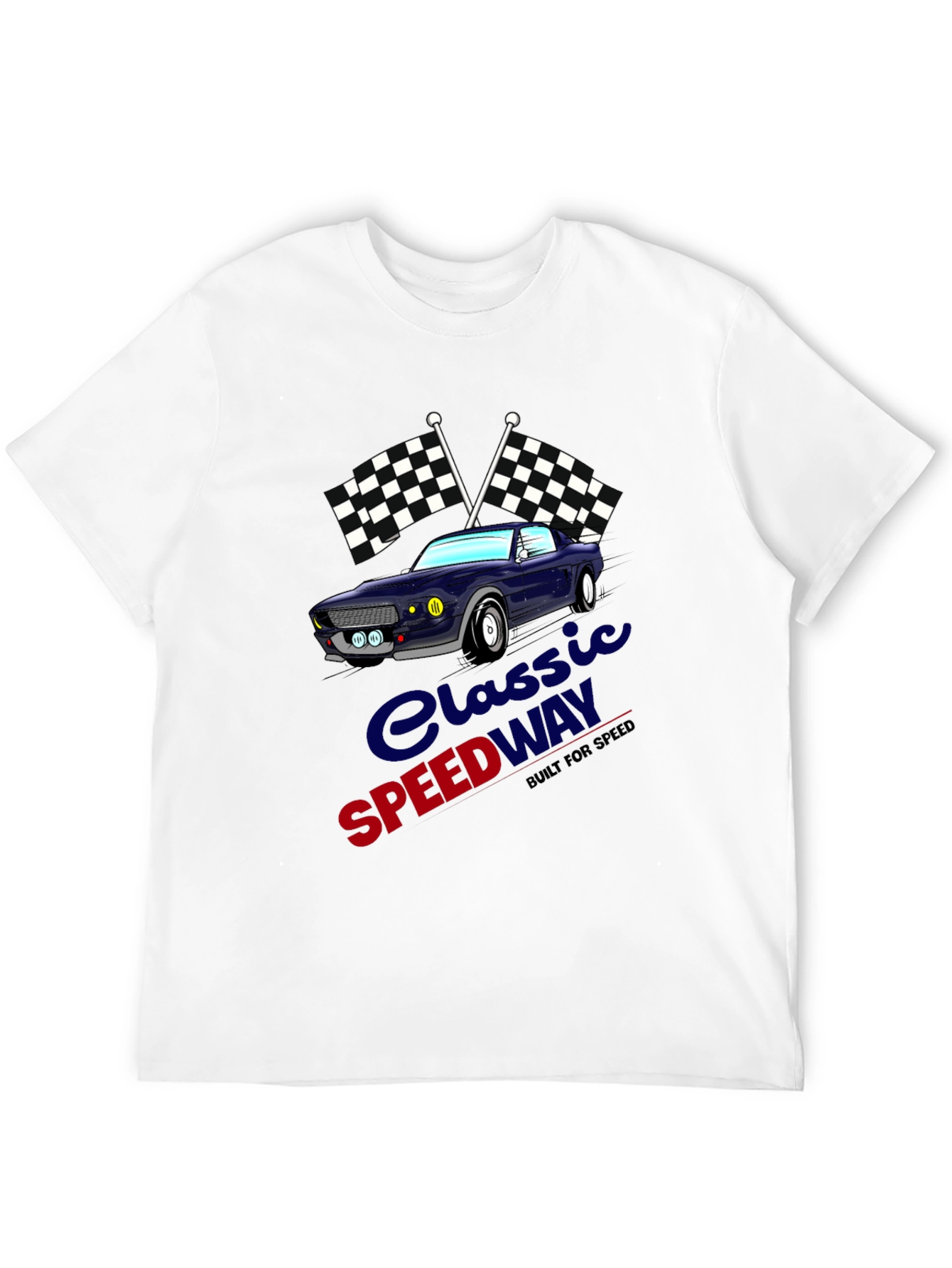 Classic Speedway Car T-Shirt