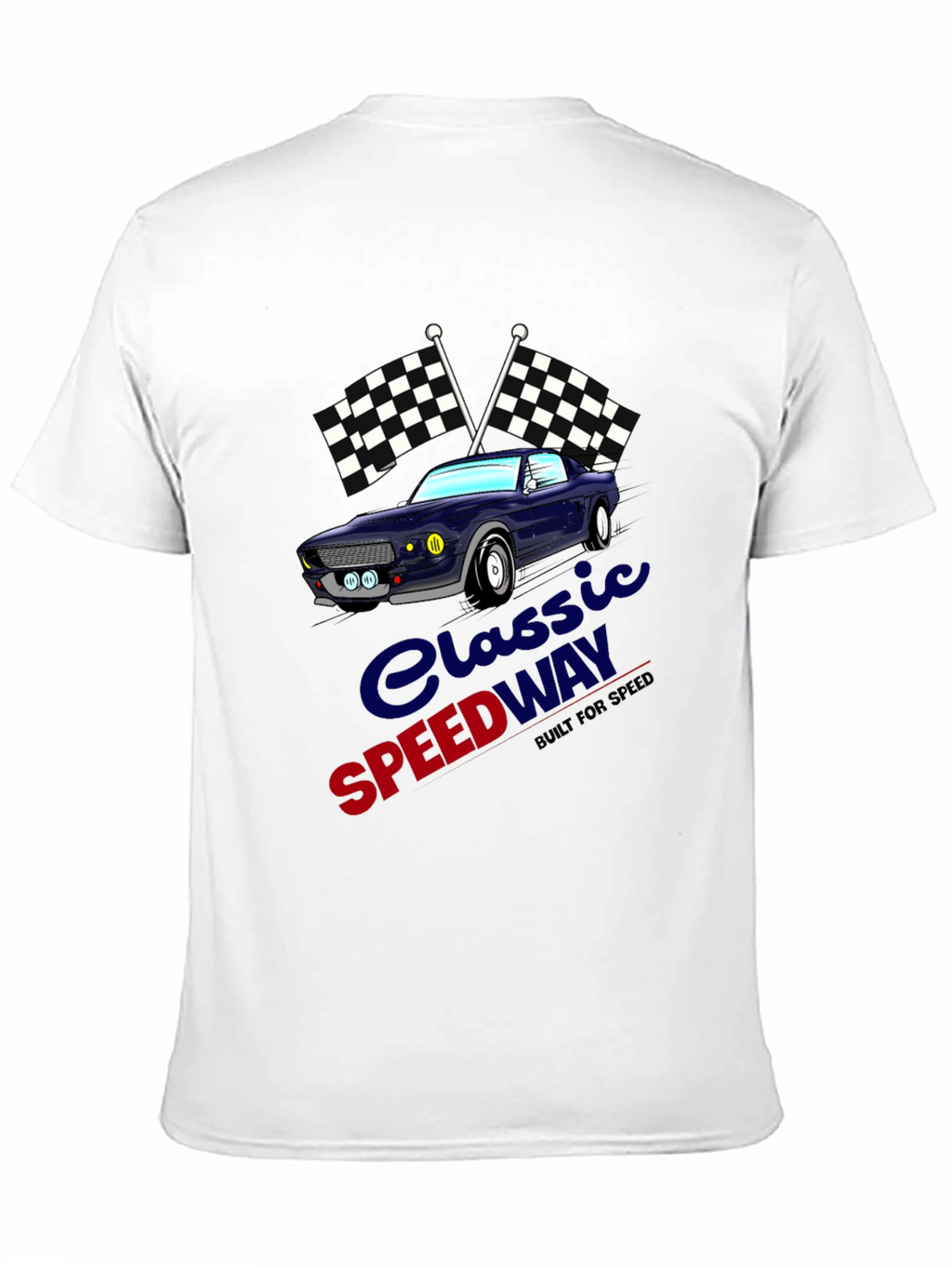 Classic Speedway Car T-Shirt