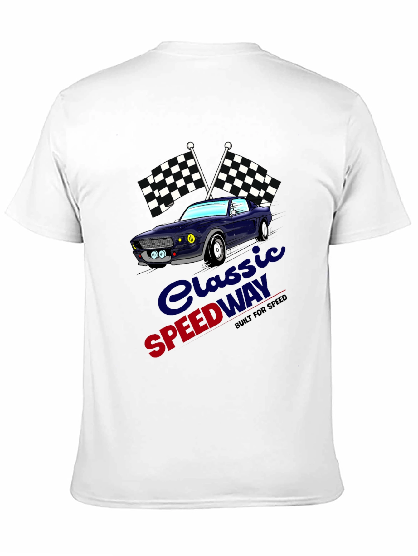 Classic Speedway Car T-Shirt