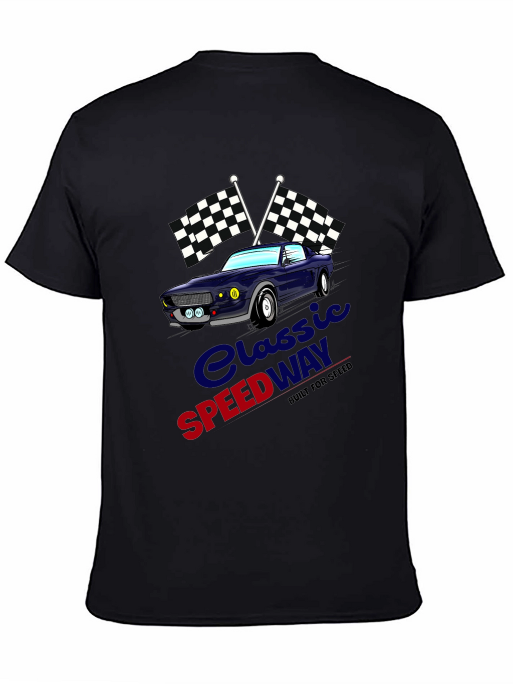 Classic Speedway Car T-Shirt