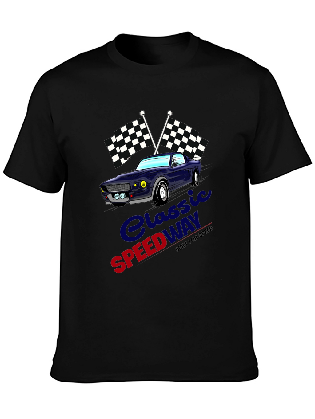 Classic Speedway Car T-Shirt
