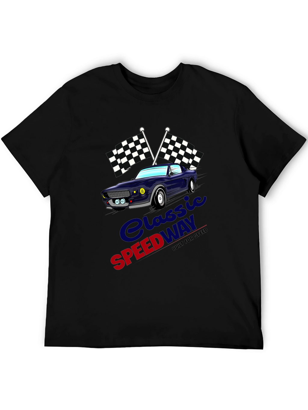 Classic Speedway Car T-Shirt