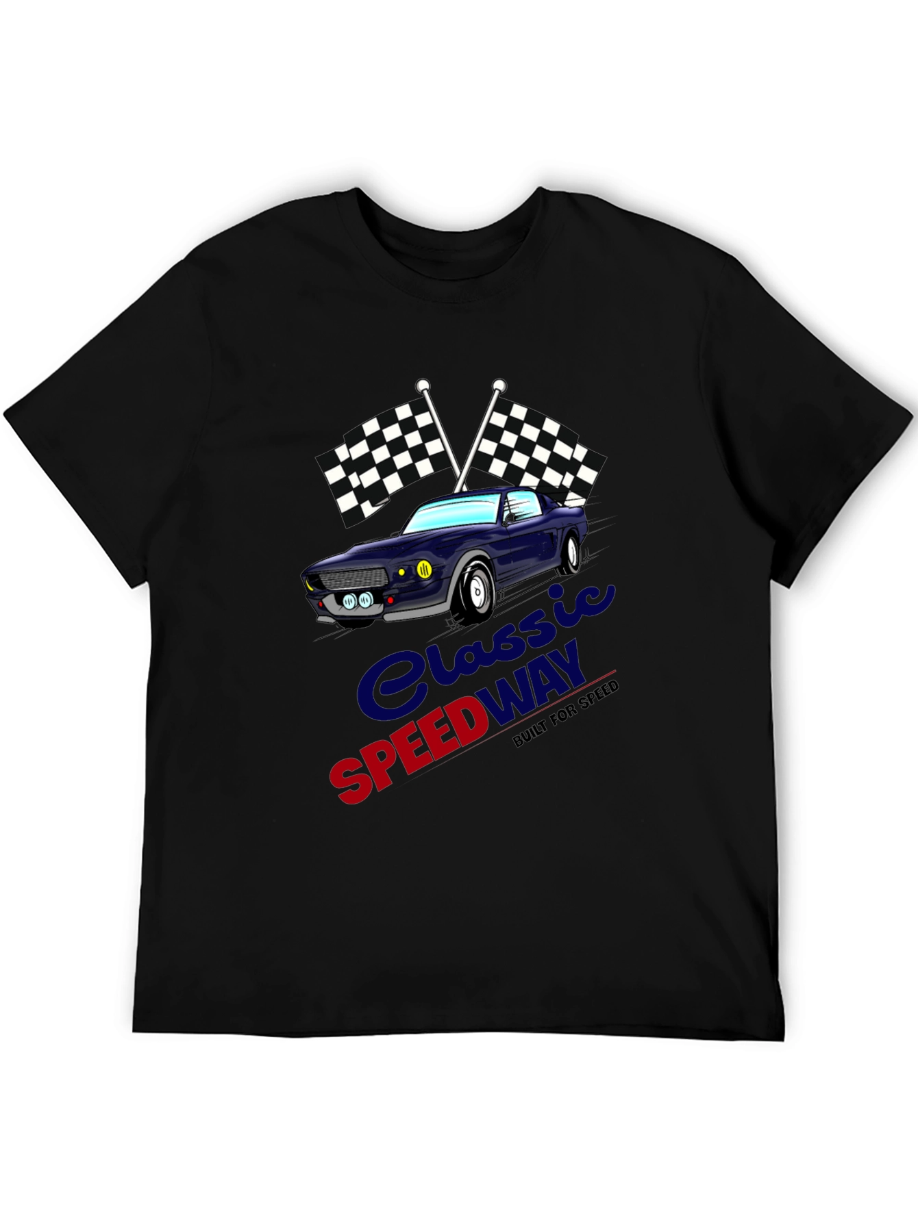 Classic Speedway Car T-Shirt