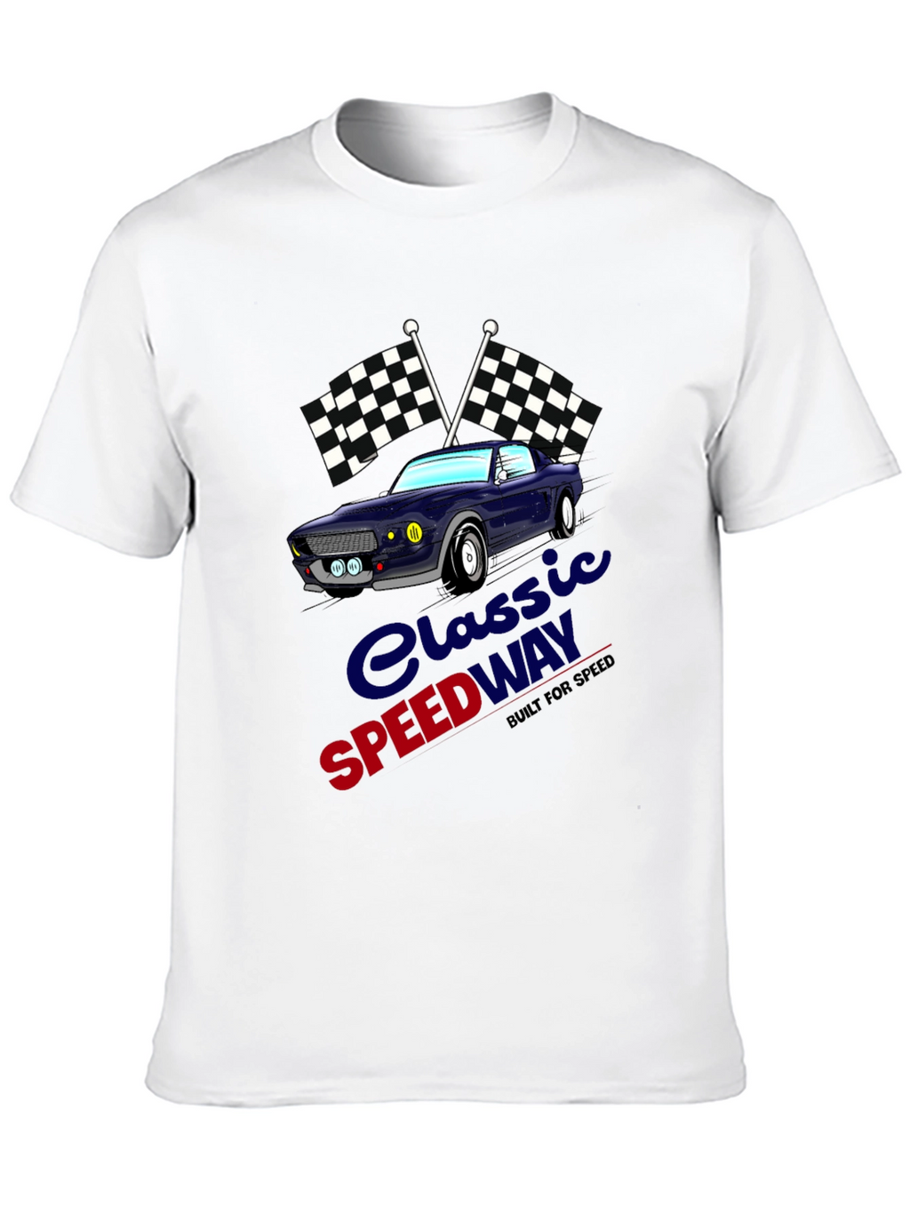 Classic Speedway Car T-Shirt