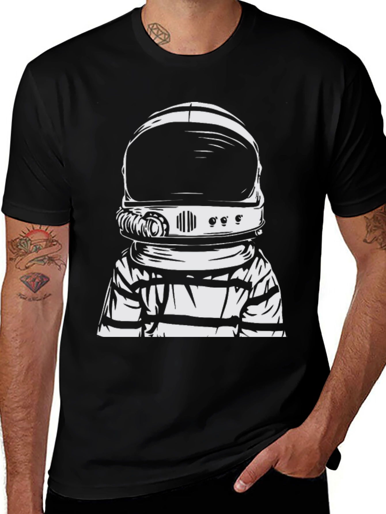 Astronaut Graphic T-Shirt - Space Exploration Tee