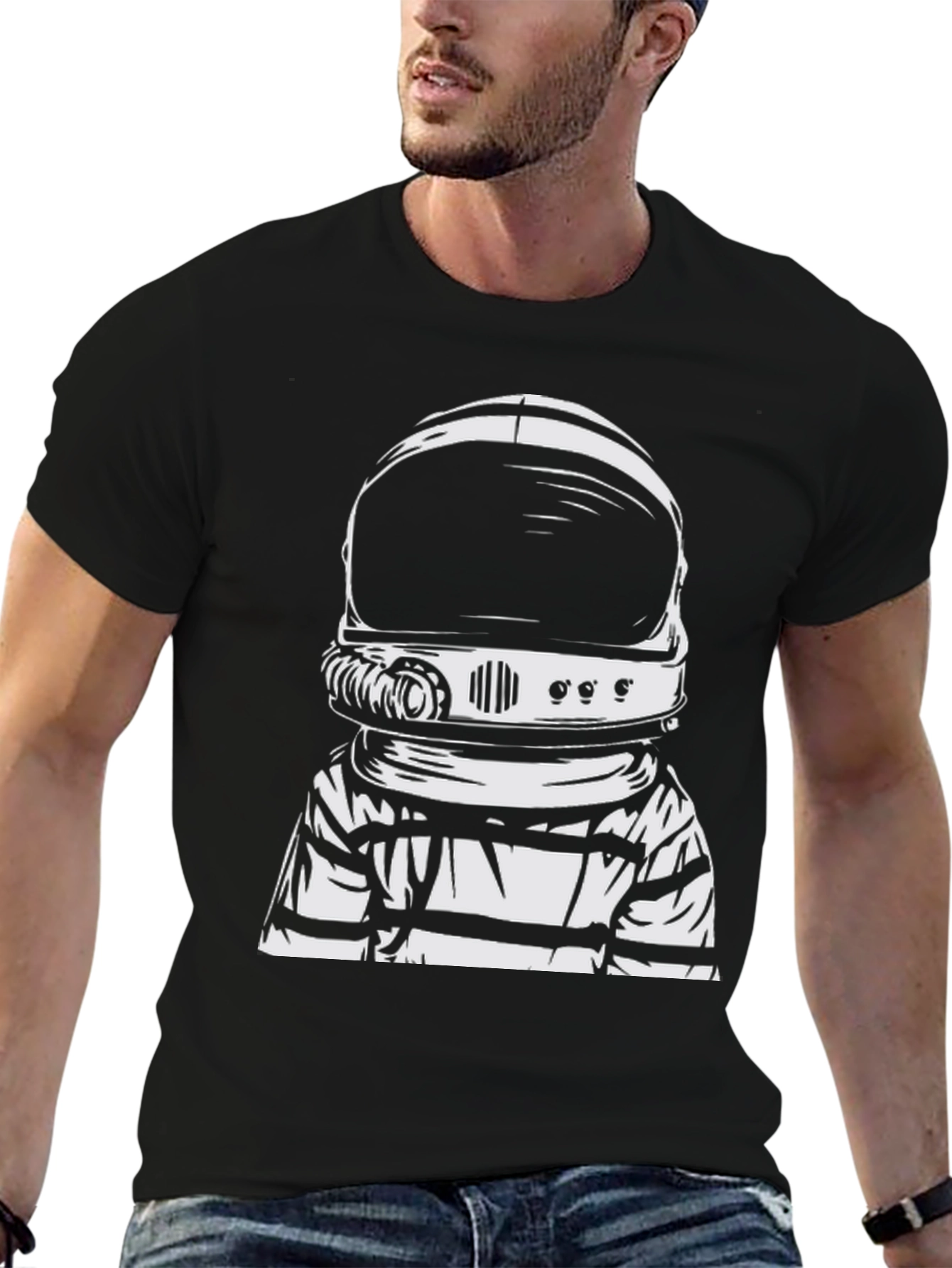 Astronaut Graphic T-Shirt - Space Exploration Tee