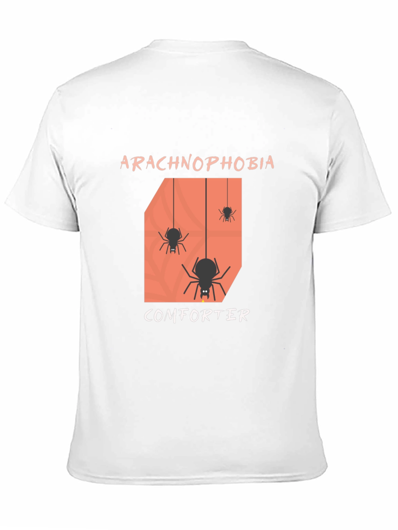 Arachnophobia Comforter T-Shirt - Funny Spider Tee