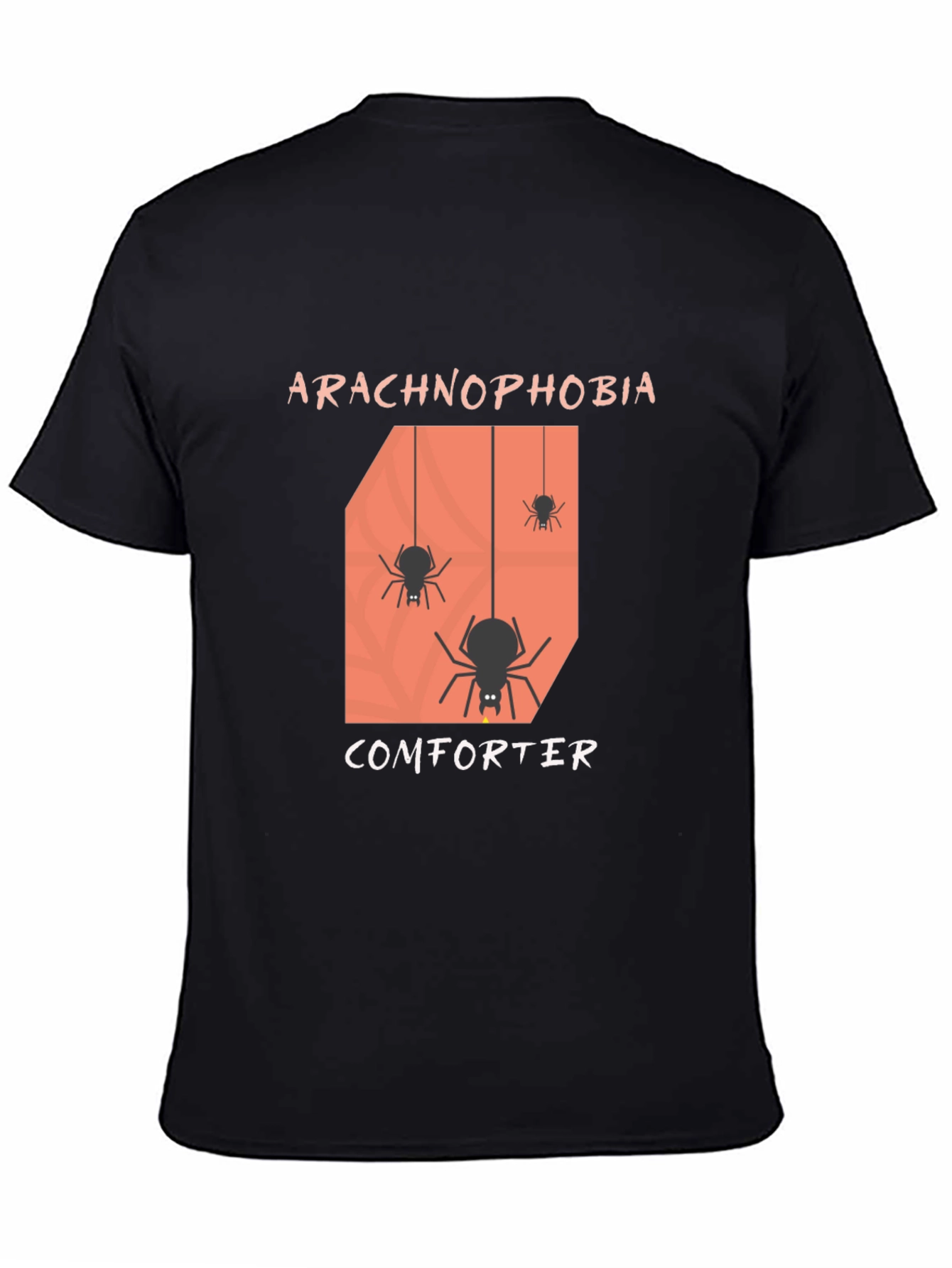Arachnophobia Comforter T-Shirt - Funny Spider Tee