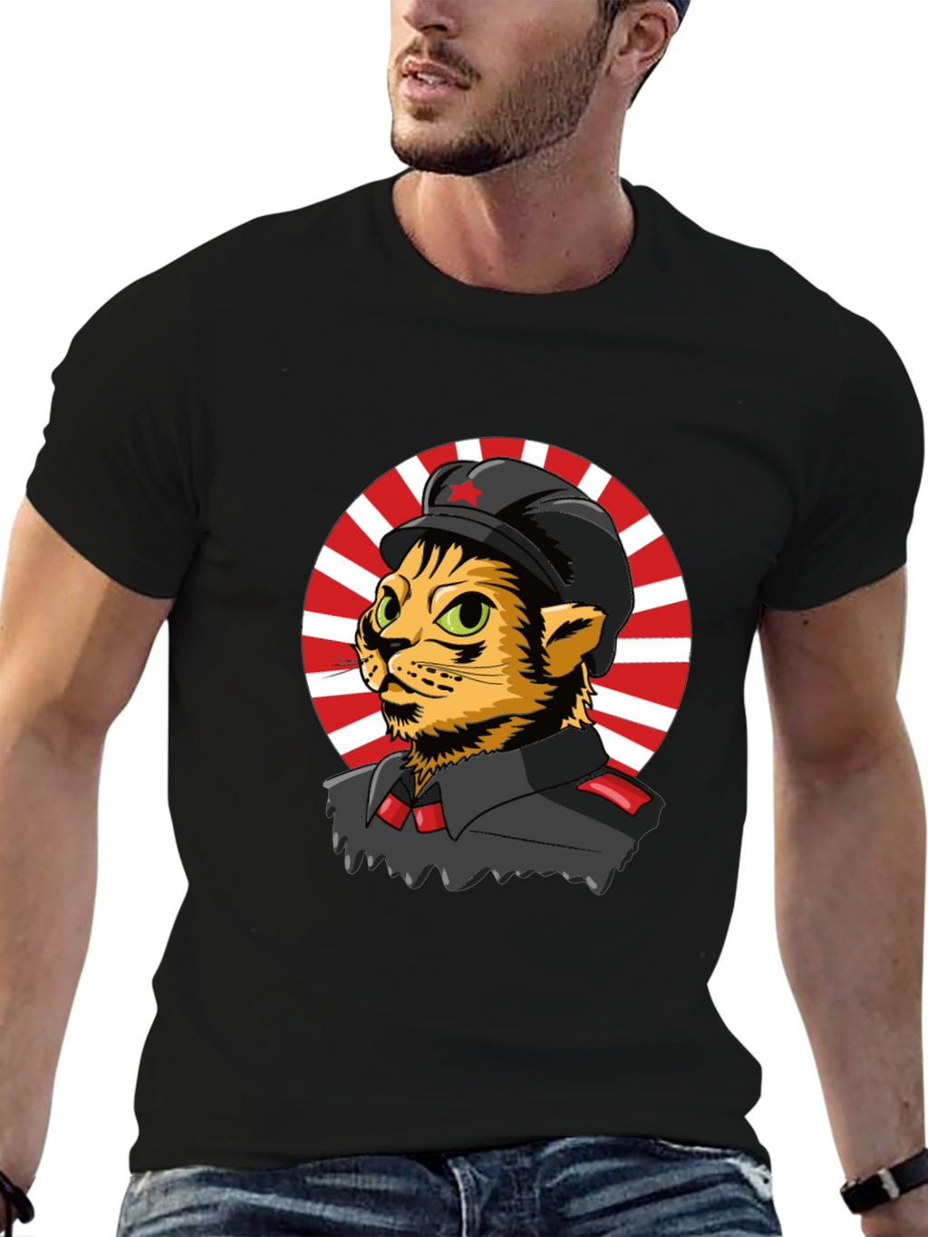 Communist Cat T-Shirt - Unique Graphic Tee