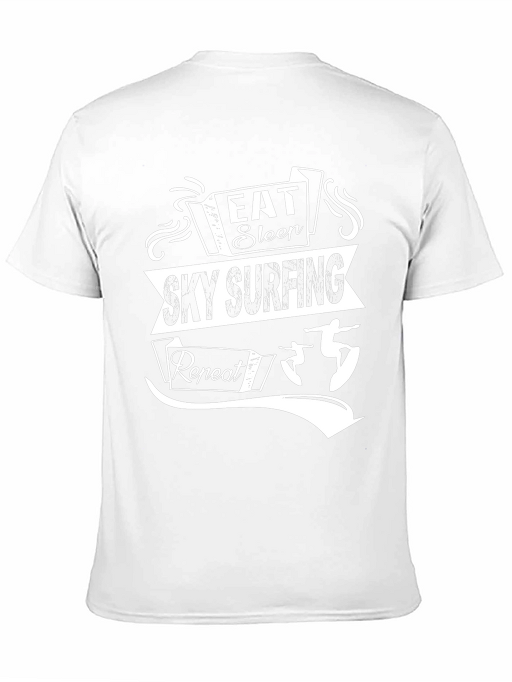 Eat Sleep Sky Surfing Repeat Graphic Tee