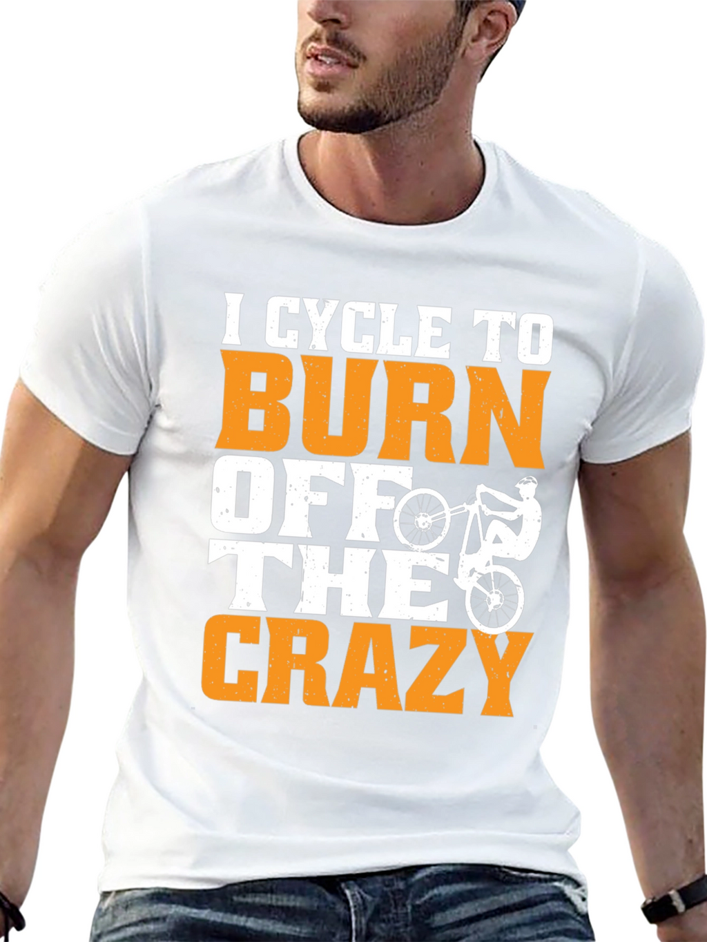 Cycle To Burn Off The Crazy T-Shirt