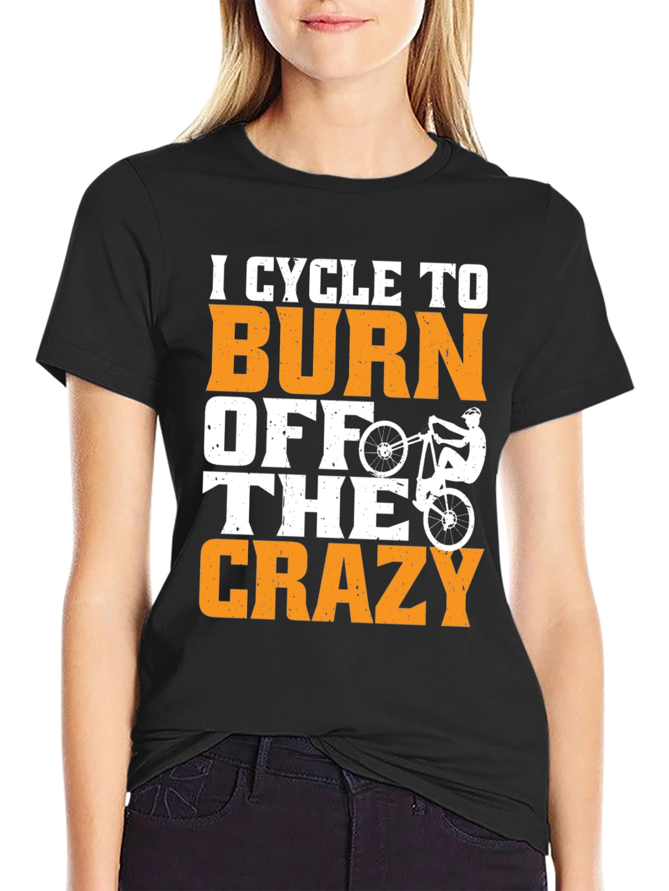 Cycle To Burn Off The Crazy T-Shirt