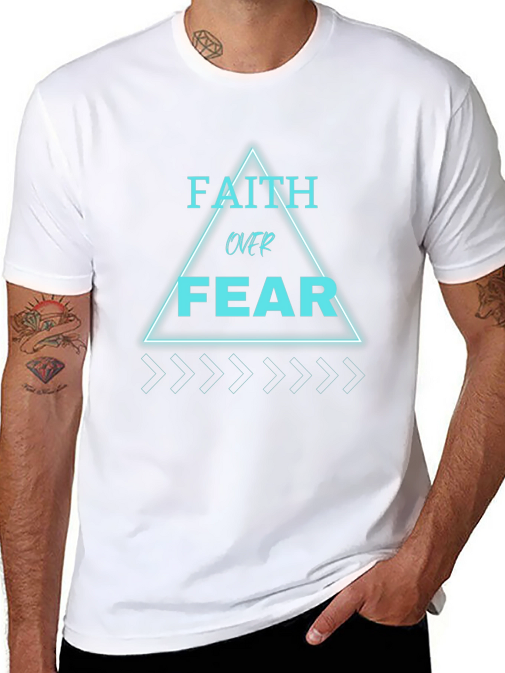 Faith Over Fear Graphic Tee