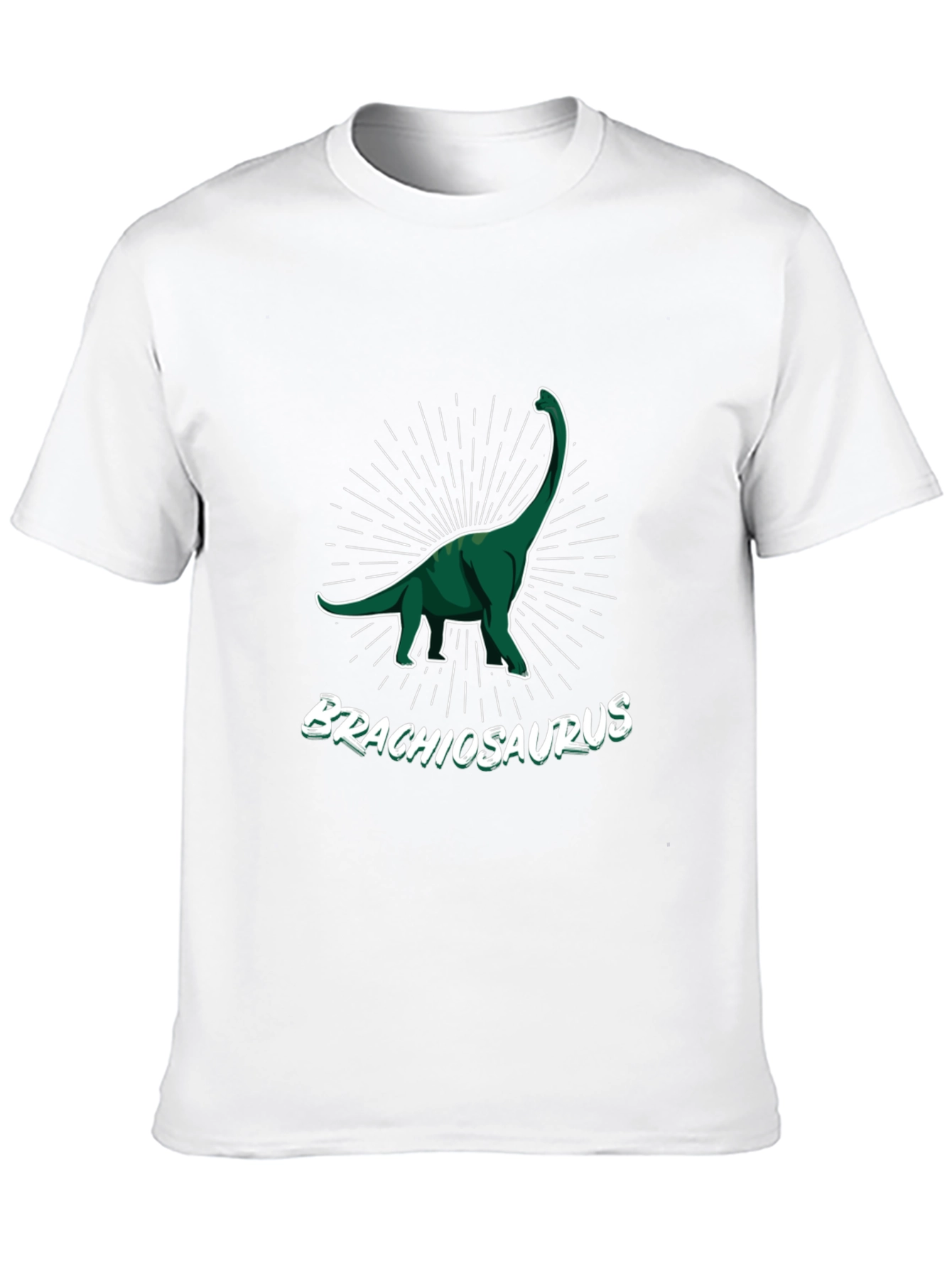 Brachiosaurus Dinosaur Graphic Tee - Classic Fit