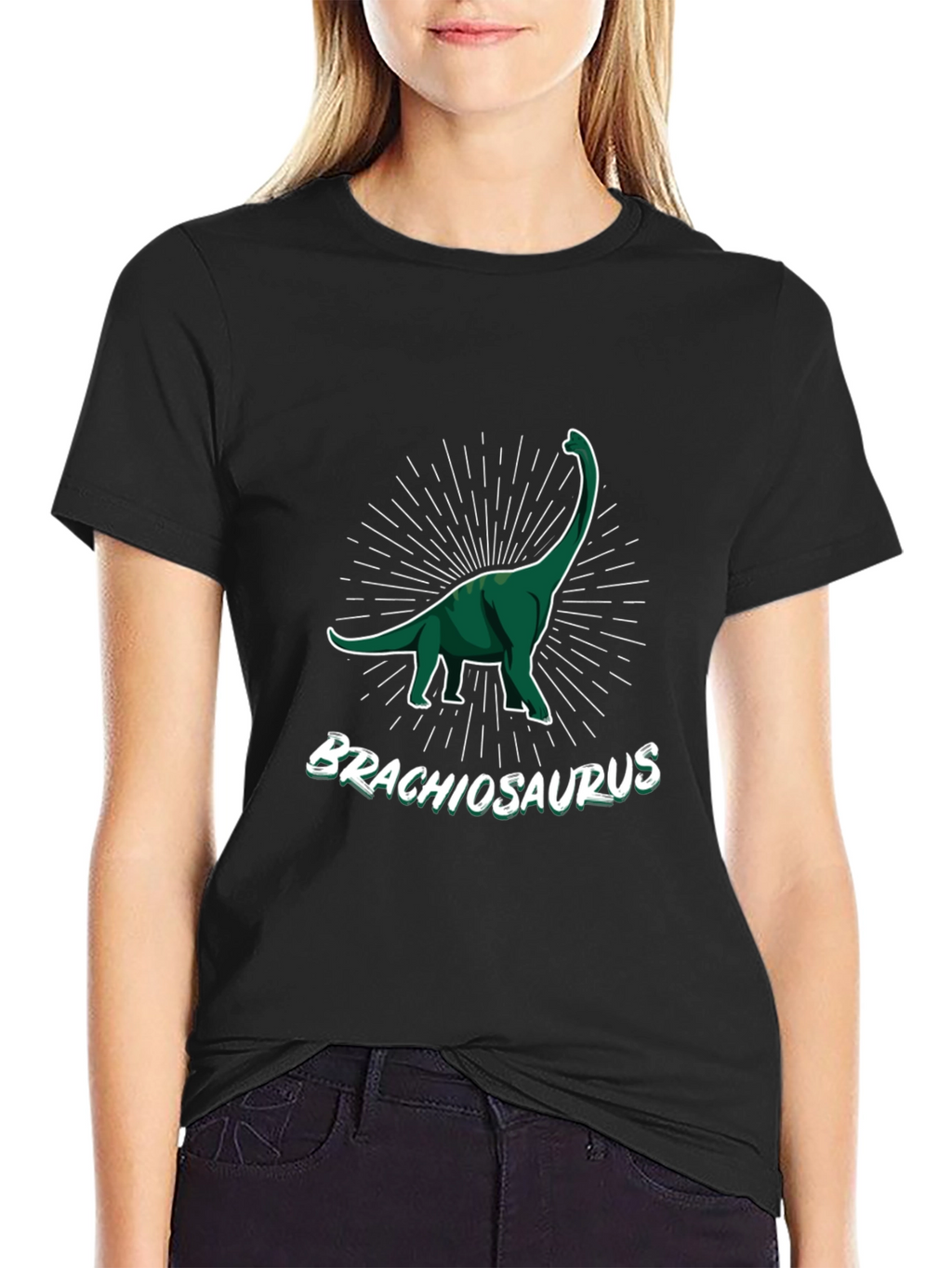 Brachiosaurus Dinosaur Graphic Tee - Classic Fit