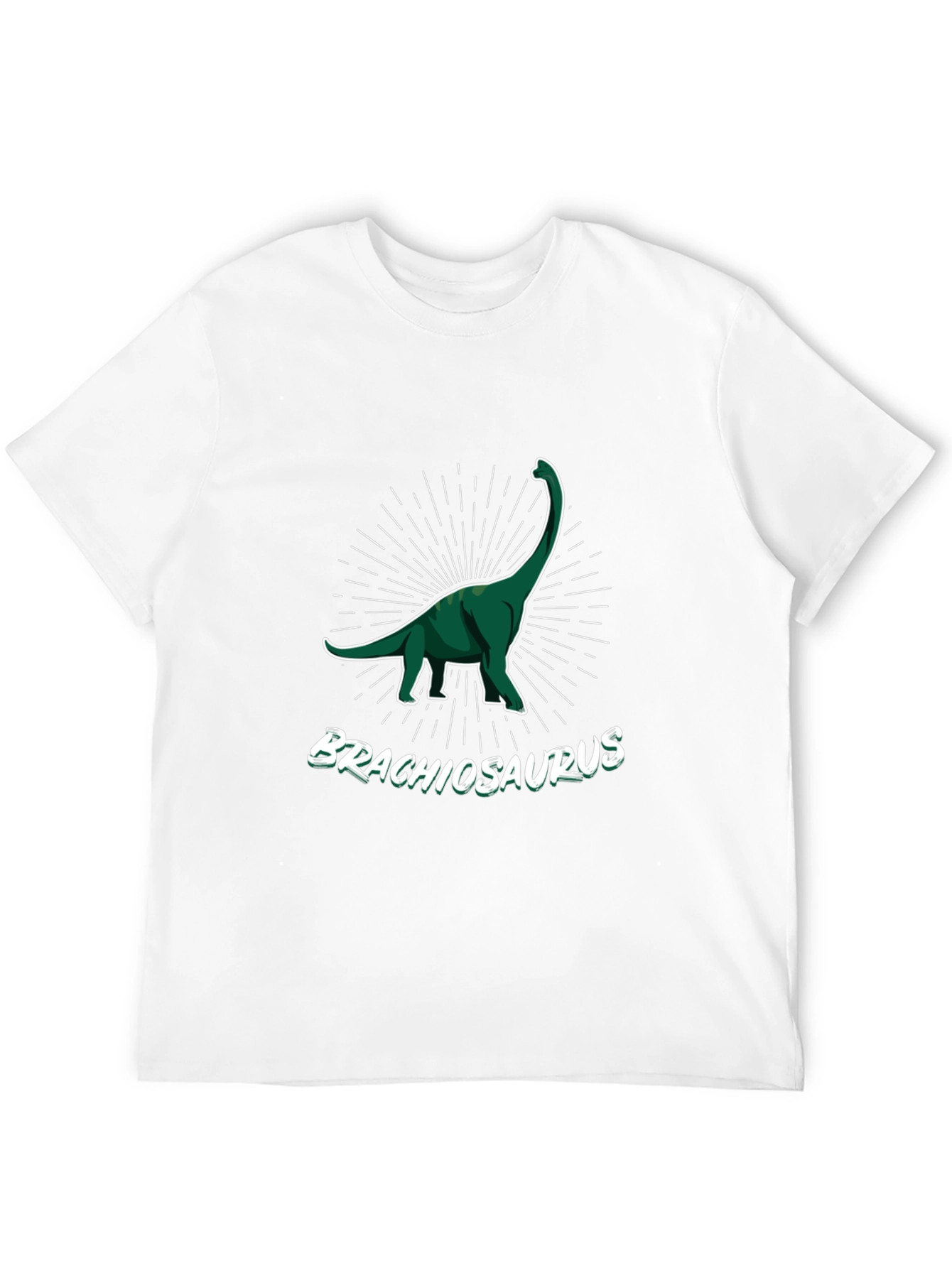 Brachiosaurus Dinosaur Graphic Tee - Classic Fit