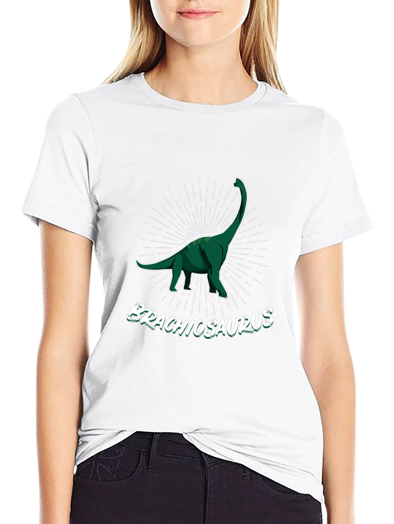 Brachiosaurus Dinosaur Graphic Tee - Classic Fit