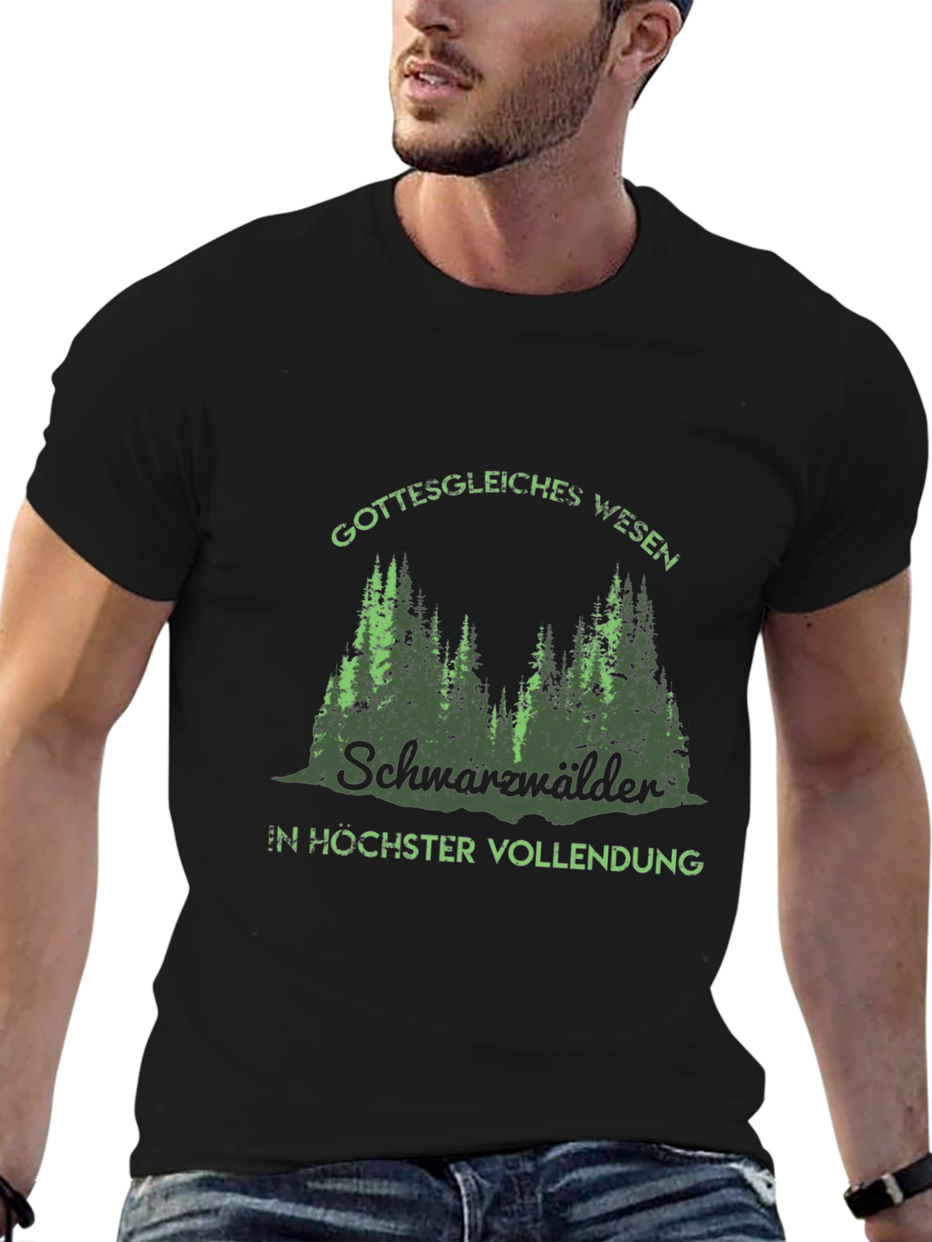 Black Forest T-Shirt - Gottesgleiches Wesen Schwarzwälder