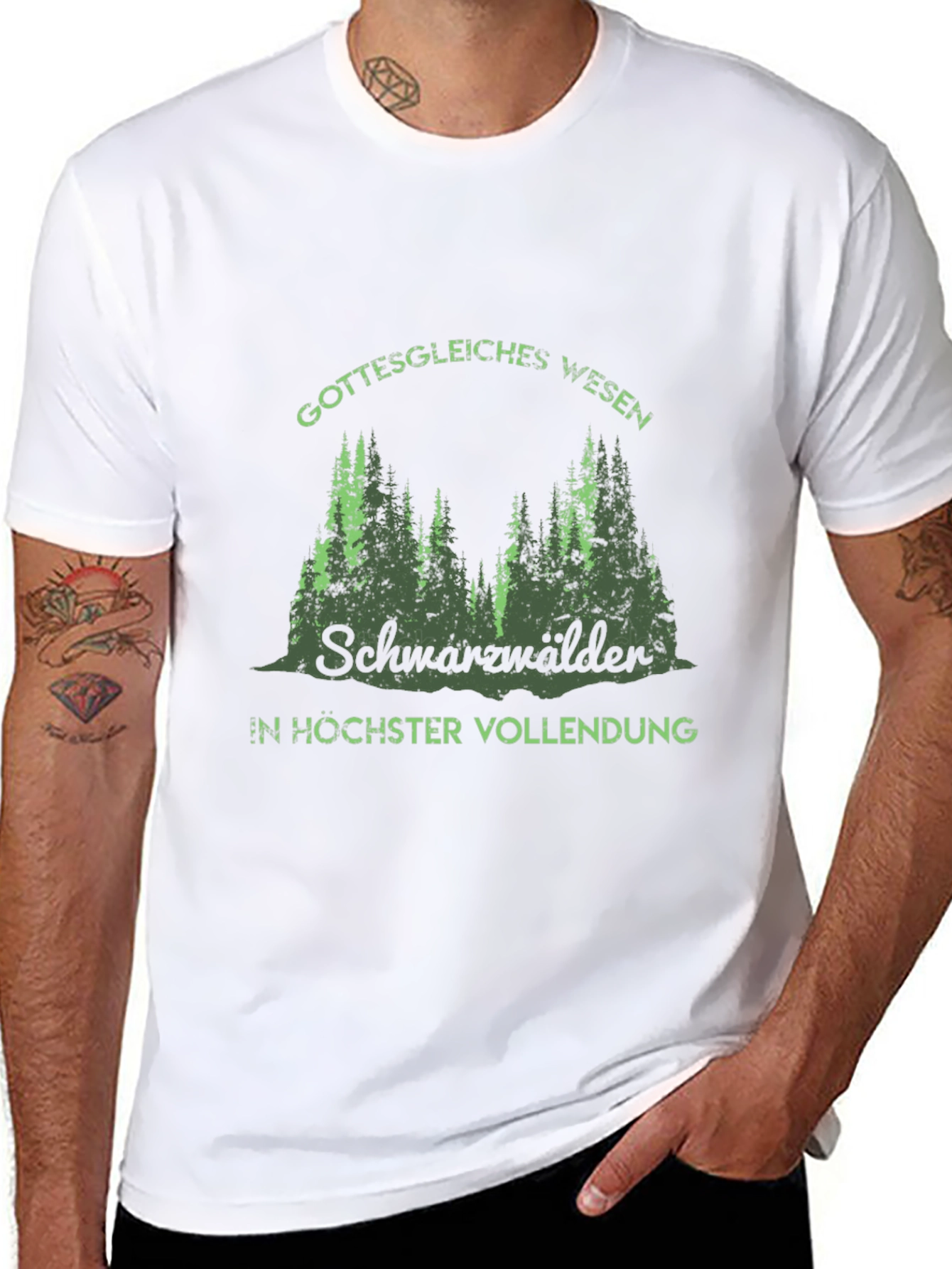 Black Forest T-Shirt - Gottesgleiches Wesen Schwarzwälder