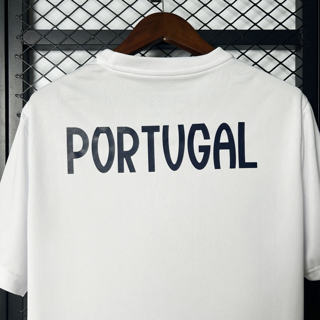 Portugal White Training Jersey 2025