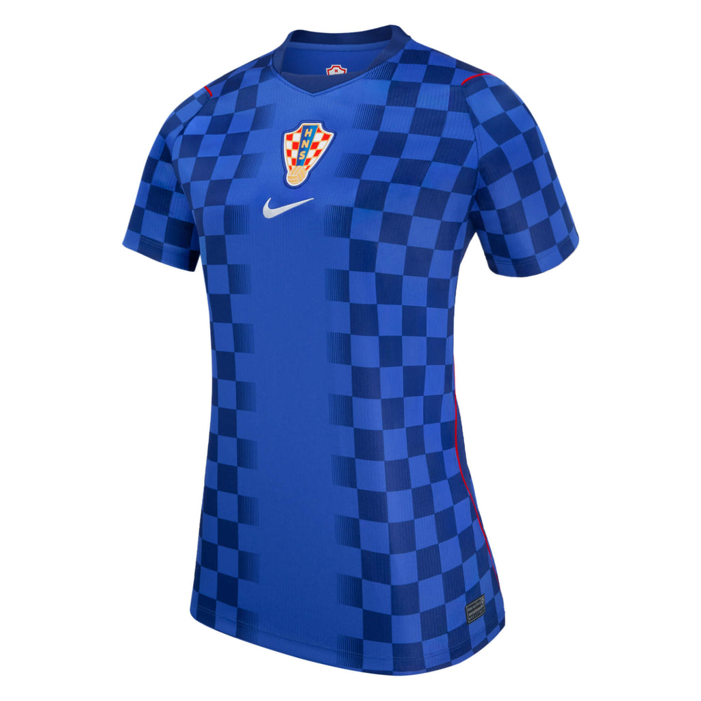 2026 Croatia Women's Stadium Away Soccer Jersey (Custom)