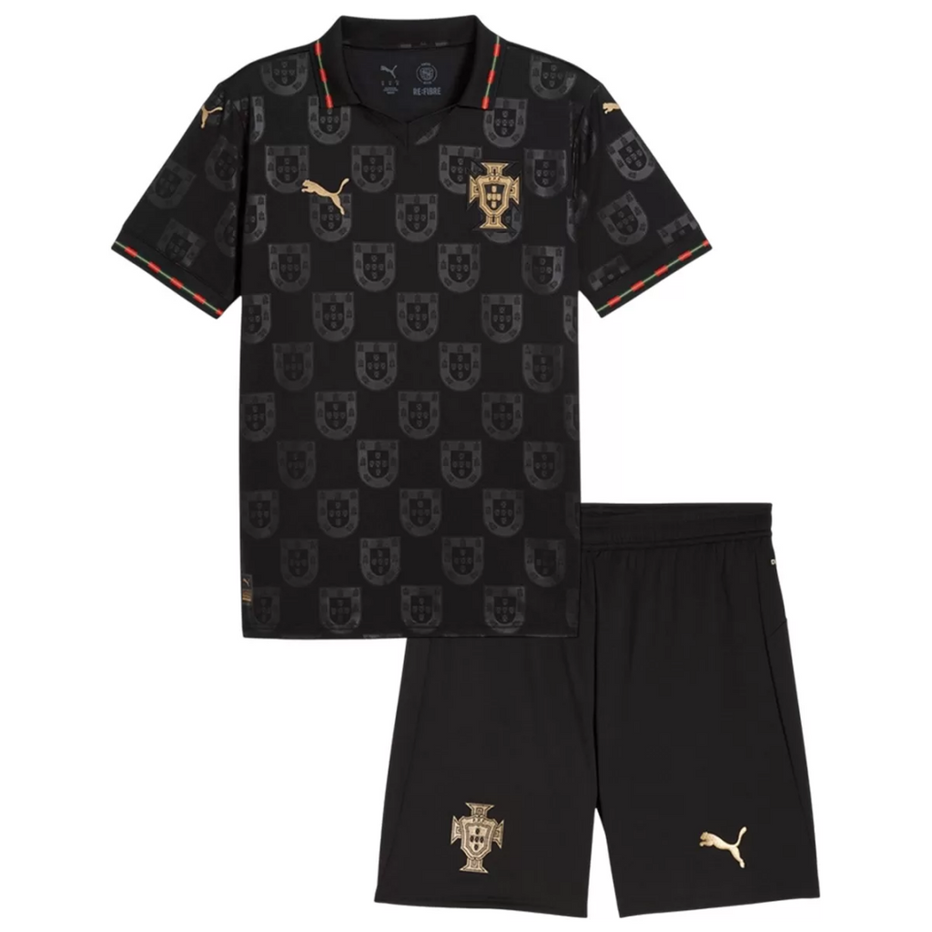 Kid's Portugal 'Black Panther' Special Edition Jersey Kit 2026