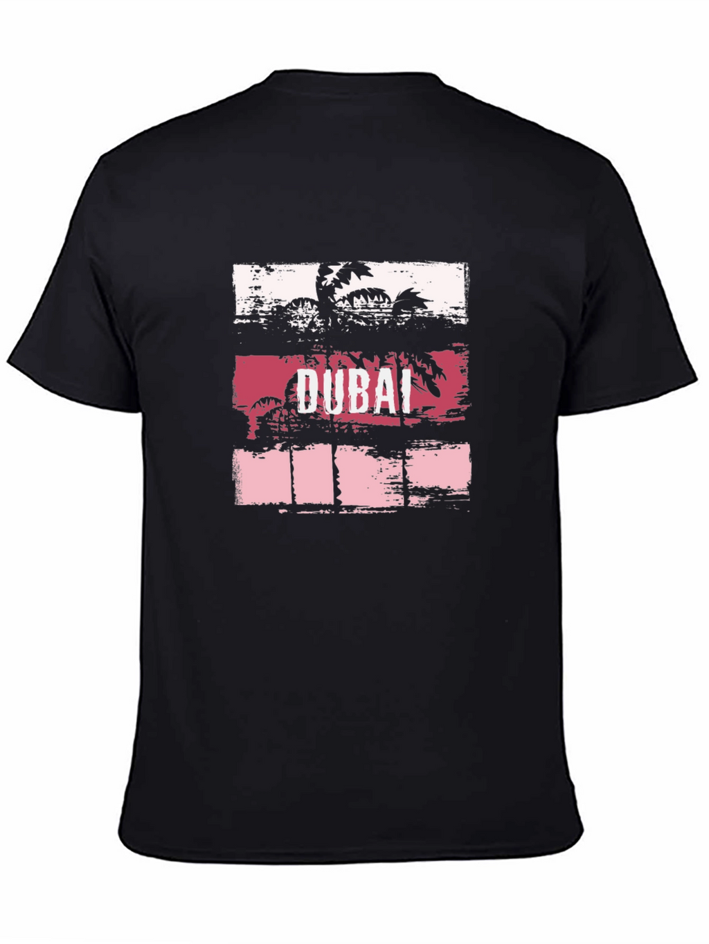 Dubai Palm Tree Graphic T-Shirt