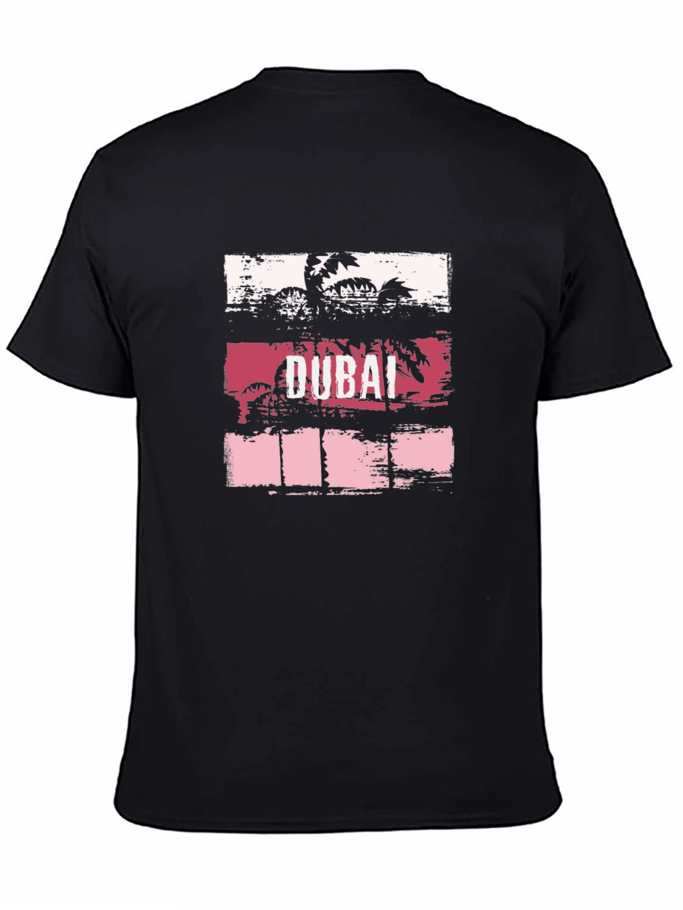 Dubai Palm Tree Graphic T-Shirt