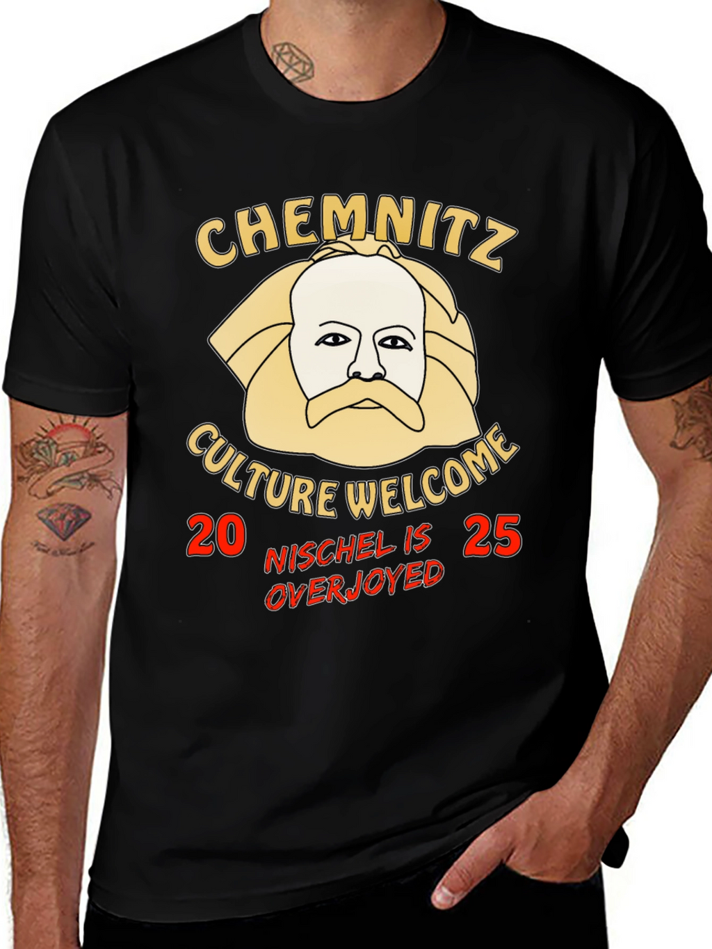 Chemnitz Culture Welcome Novelty T-Shirt