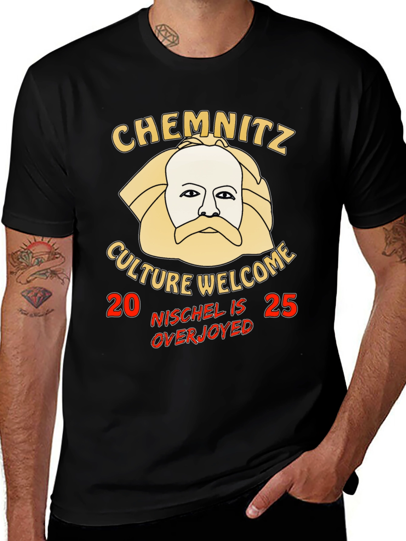 Chemnitz Culture Welcome Novelty T-Shirt