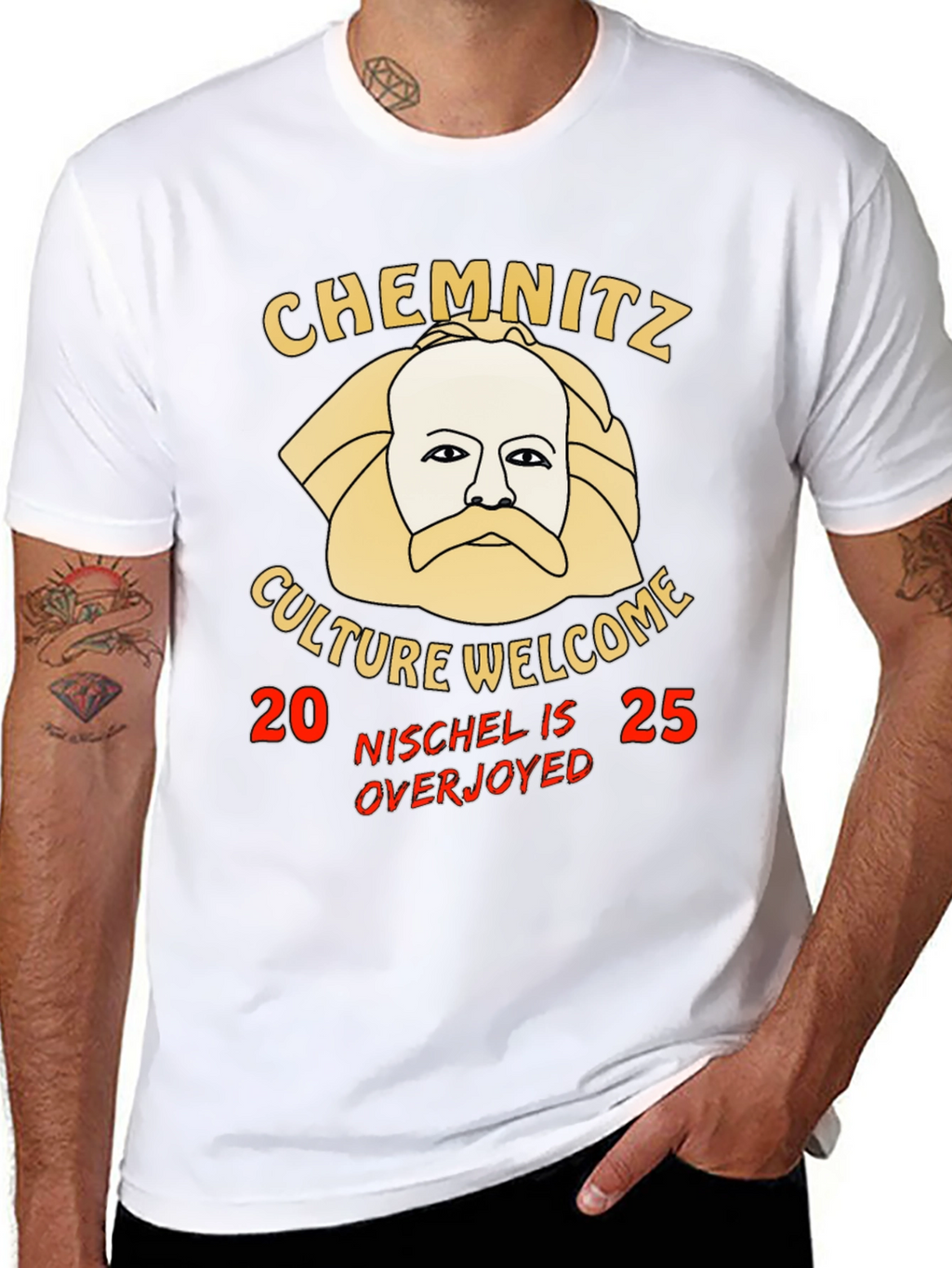 Chemnitz Culture Welcome Novelty T-Shirt