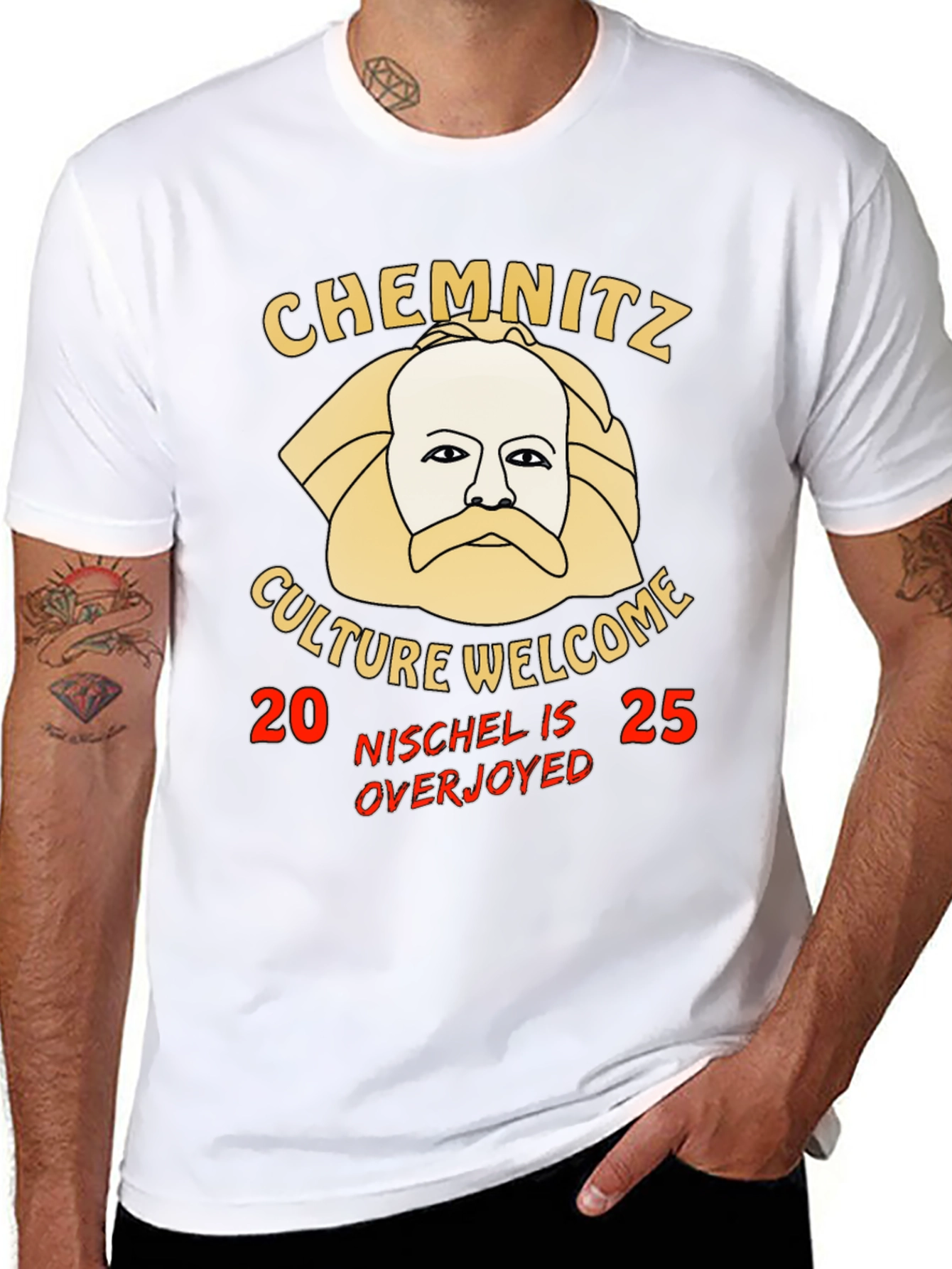 Chemnitz Culture Welcome Novelty T-Shirt