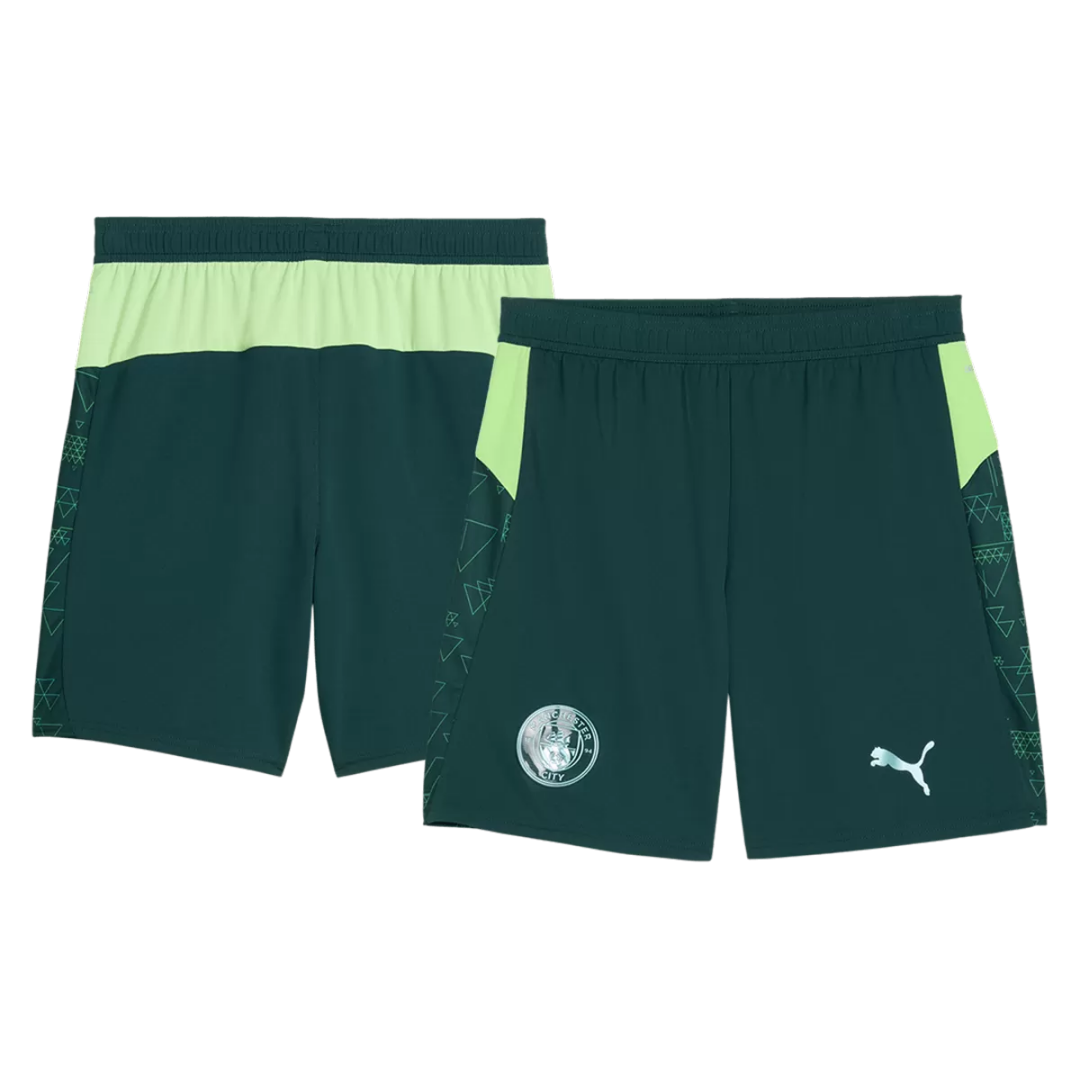 Manchester City Fouth Soccer Shorts 2025/26