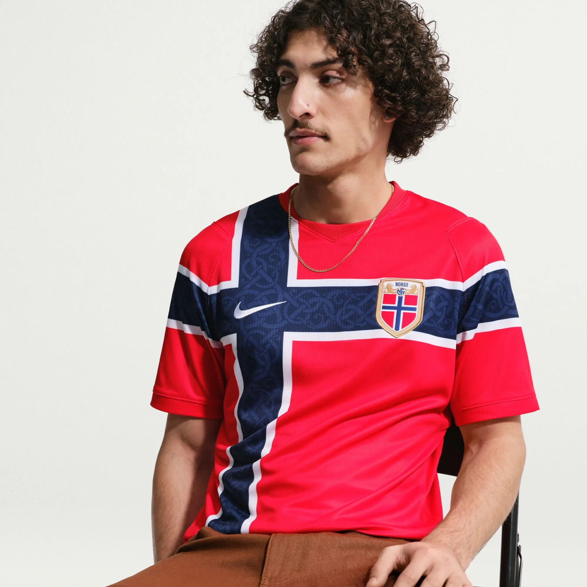 2026 Norway Men's Stadium Home Soccer Jersey