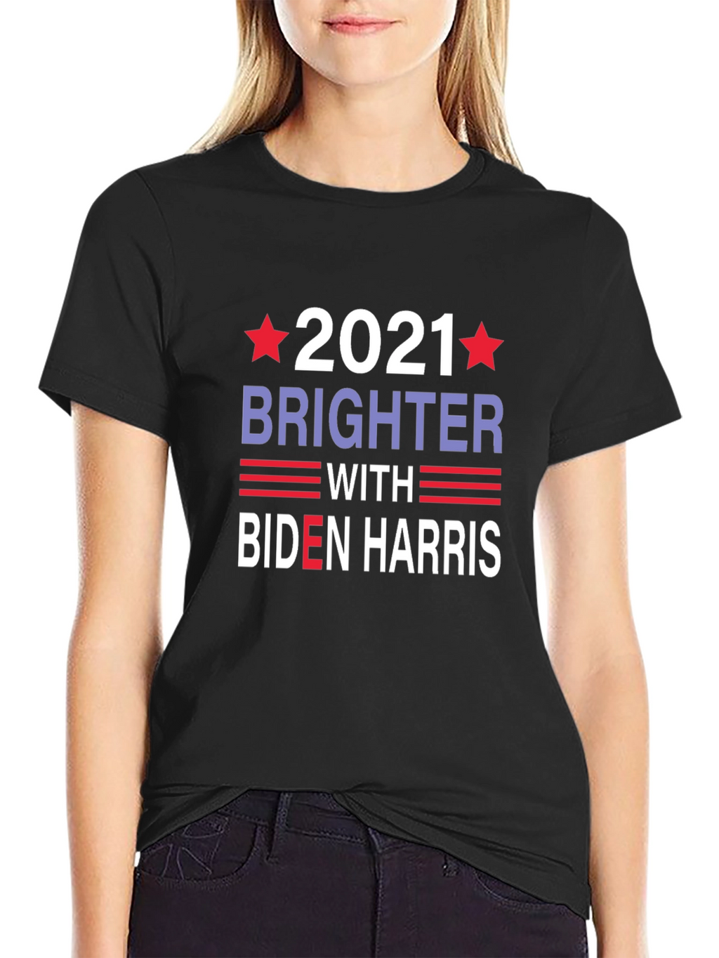 Biden Harris 2021 Brighter Graphic T-Shirt
