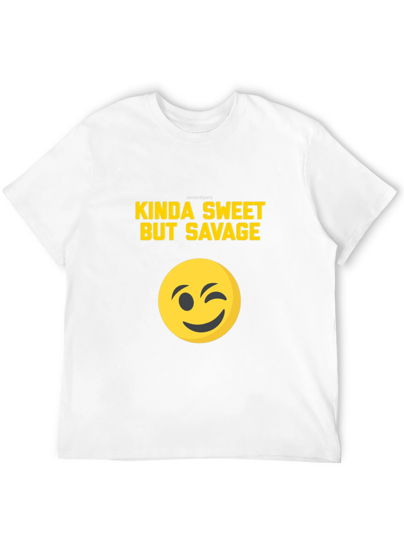 Kinda Sweet But Savage Graphic Tee - Black T-Shirt