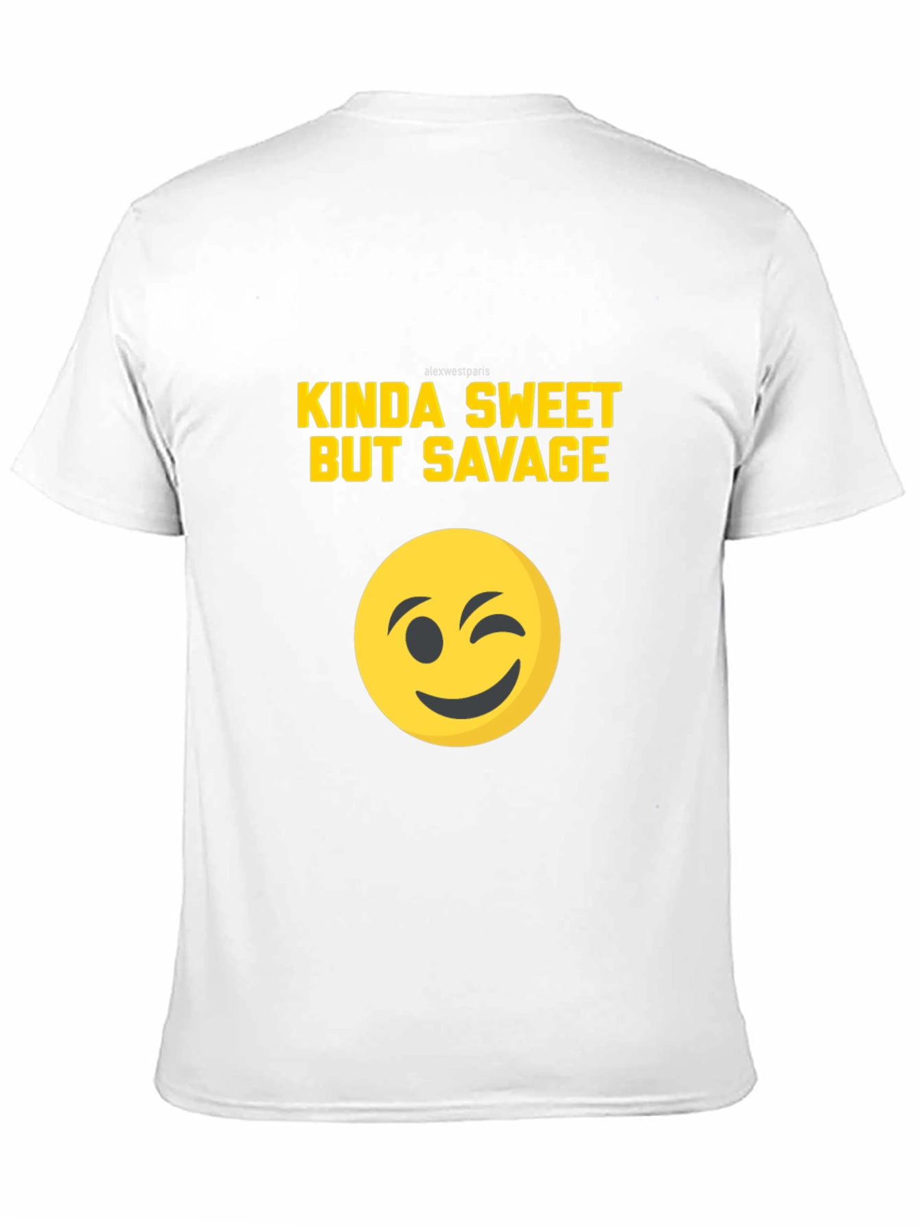 Kinda Sweet But Savage Graphic Tee - Black T-Shirt