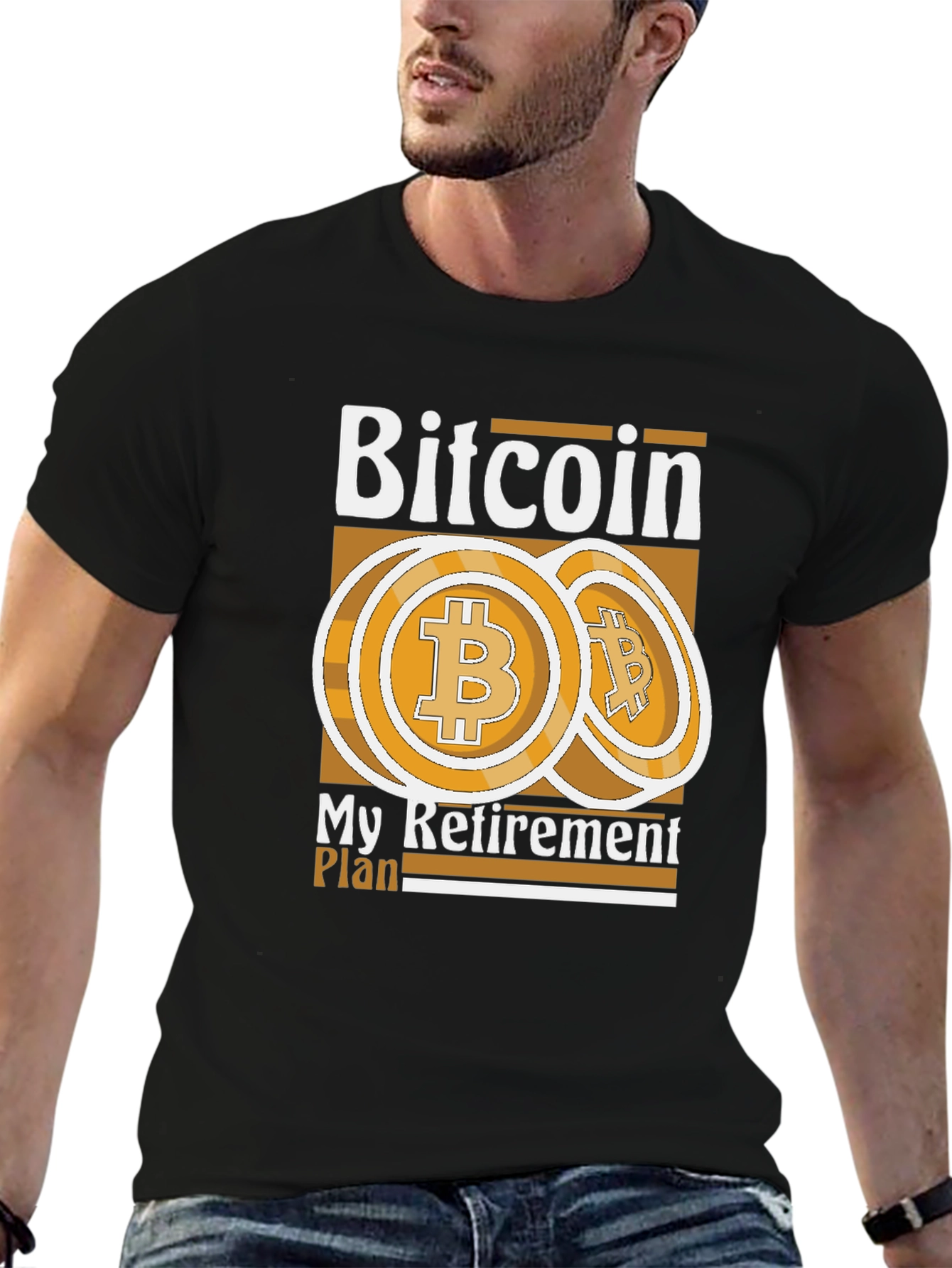 Bitcoin Retirement Plan Graphic Tee