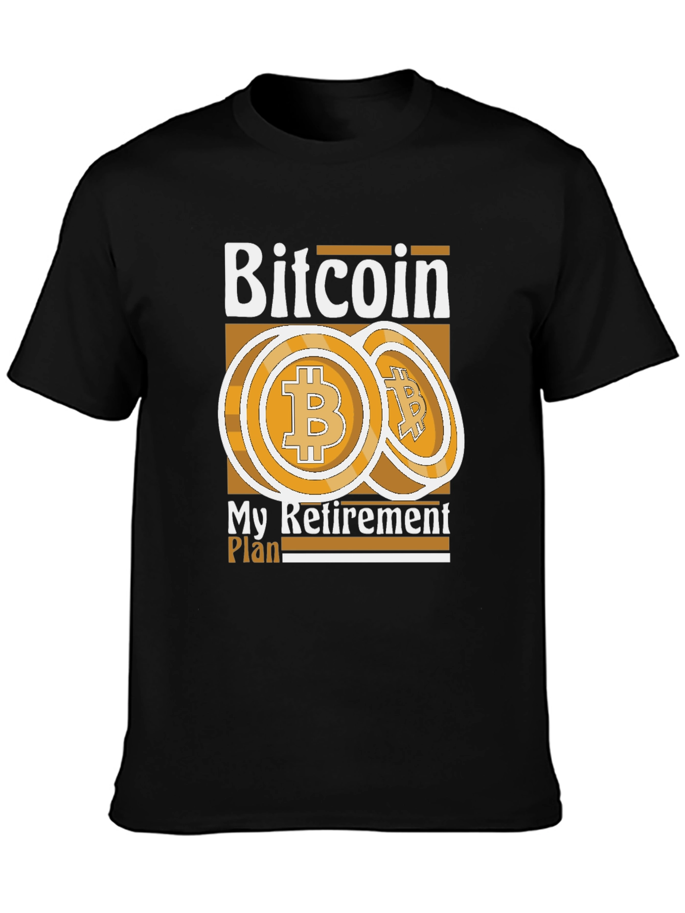 Bitcoin Retirement Plan Graphic Tee