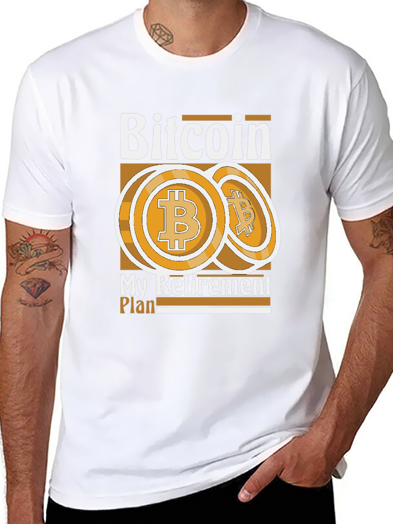 Bitcoin Retirement Plan Graphic Tee